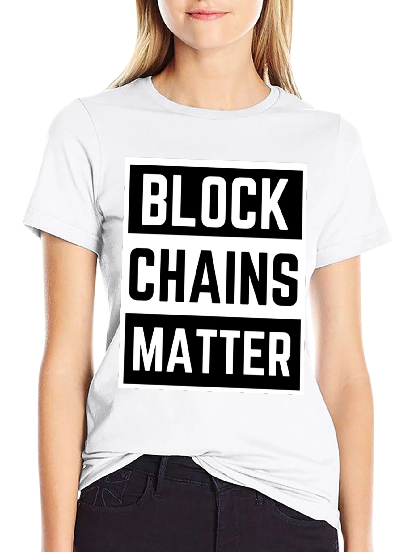 Blockchains Matter Graphic Tee - Stylish & Comfortable