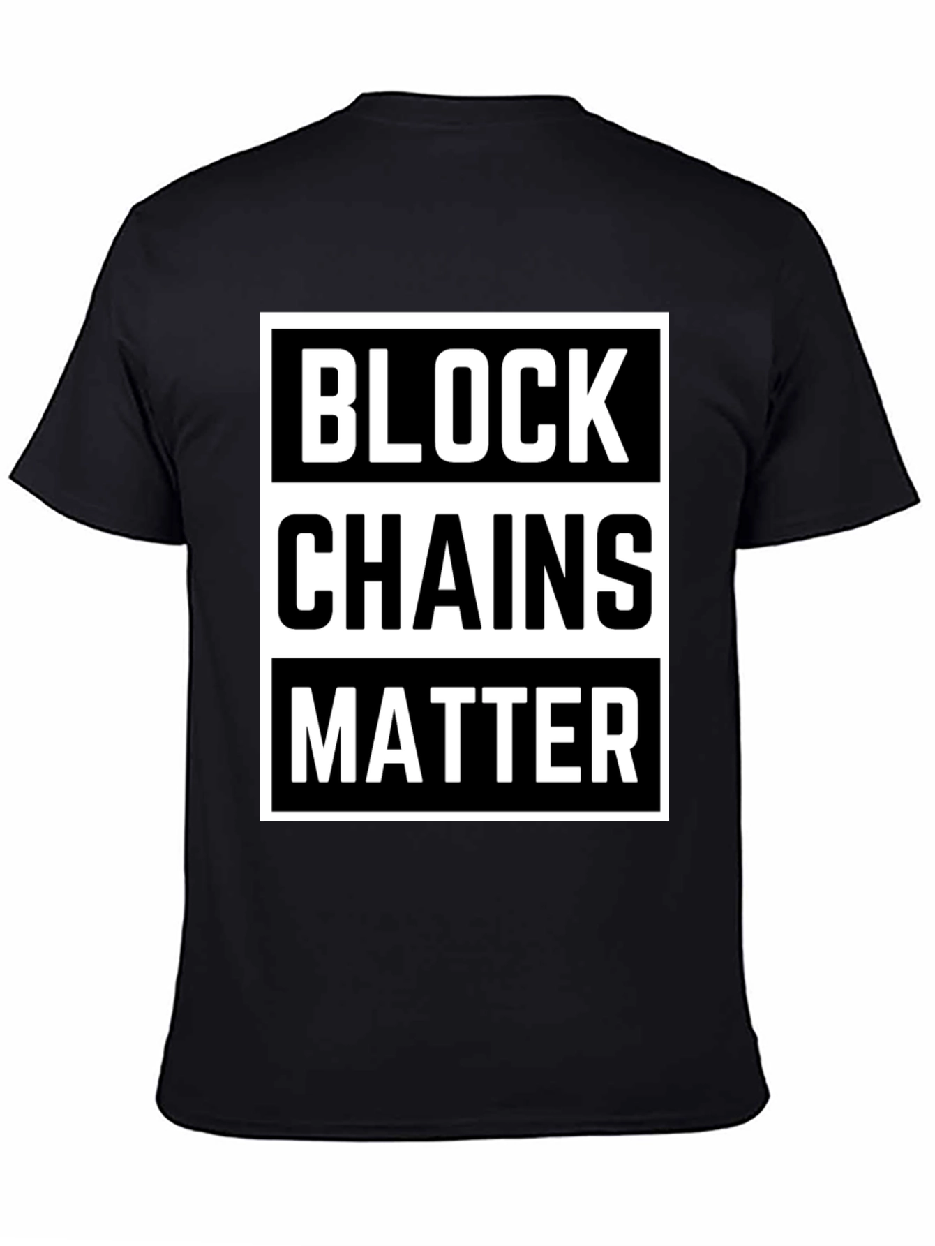 Blockchains Matter Graphic Tee - Stylish & Comfortable