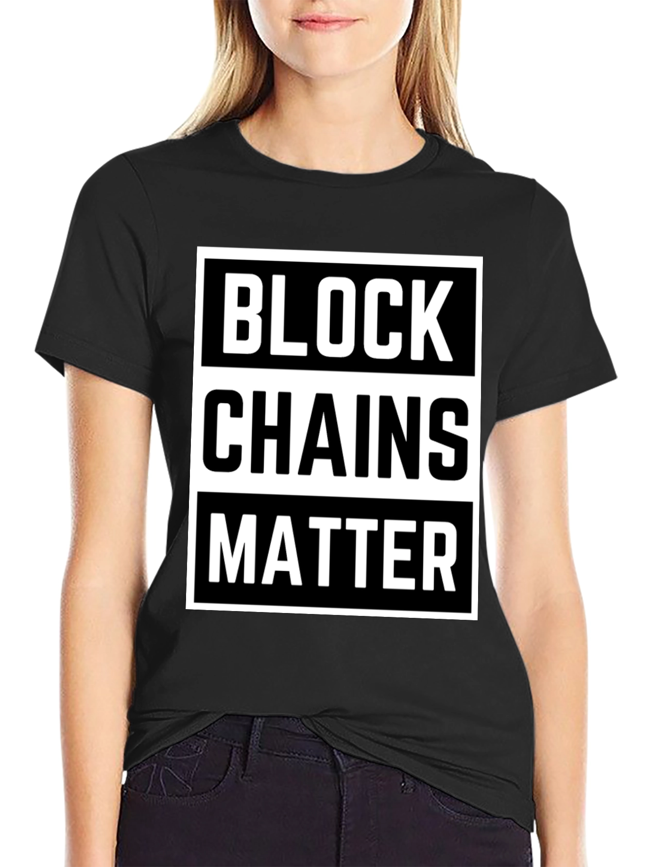 Blockchains Matter Graphic Tee - Stylish & Comfortable