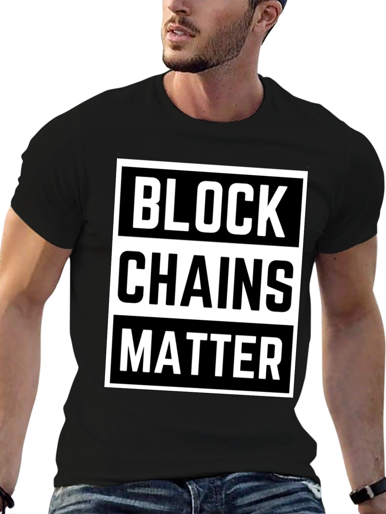Blockchains Matter Graphic Tee - Stylish & Comfortable
