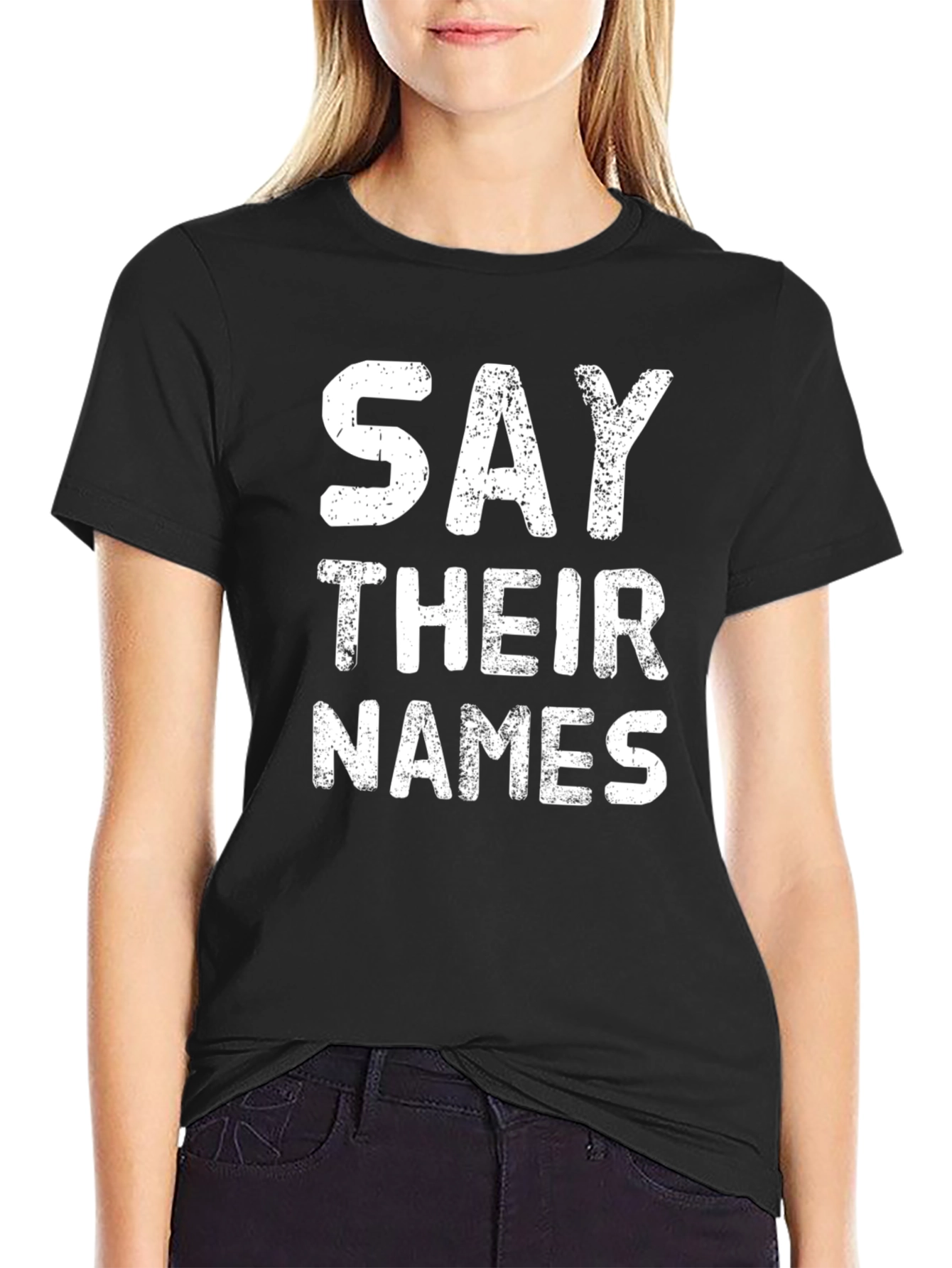 Say Their Names T-Shirt - Black