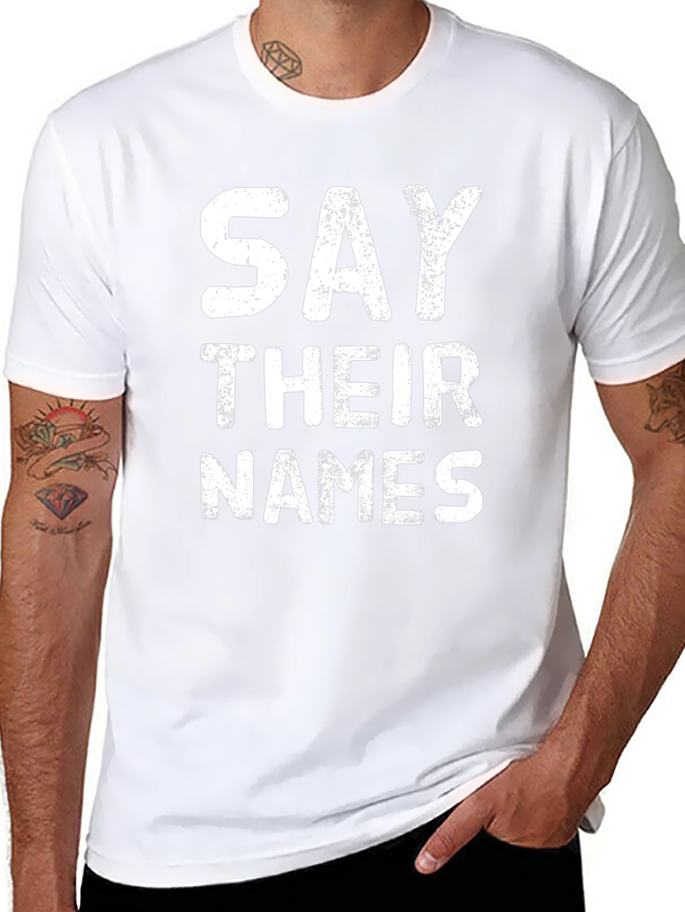 Say Their Names T-Shirt - Black