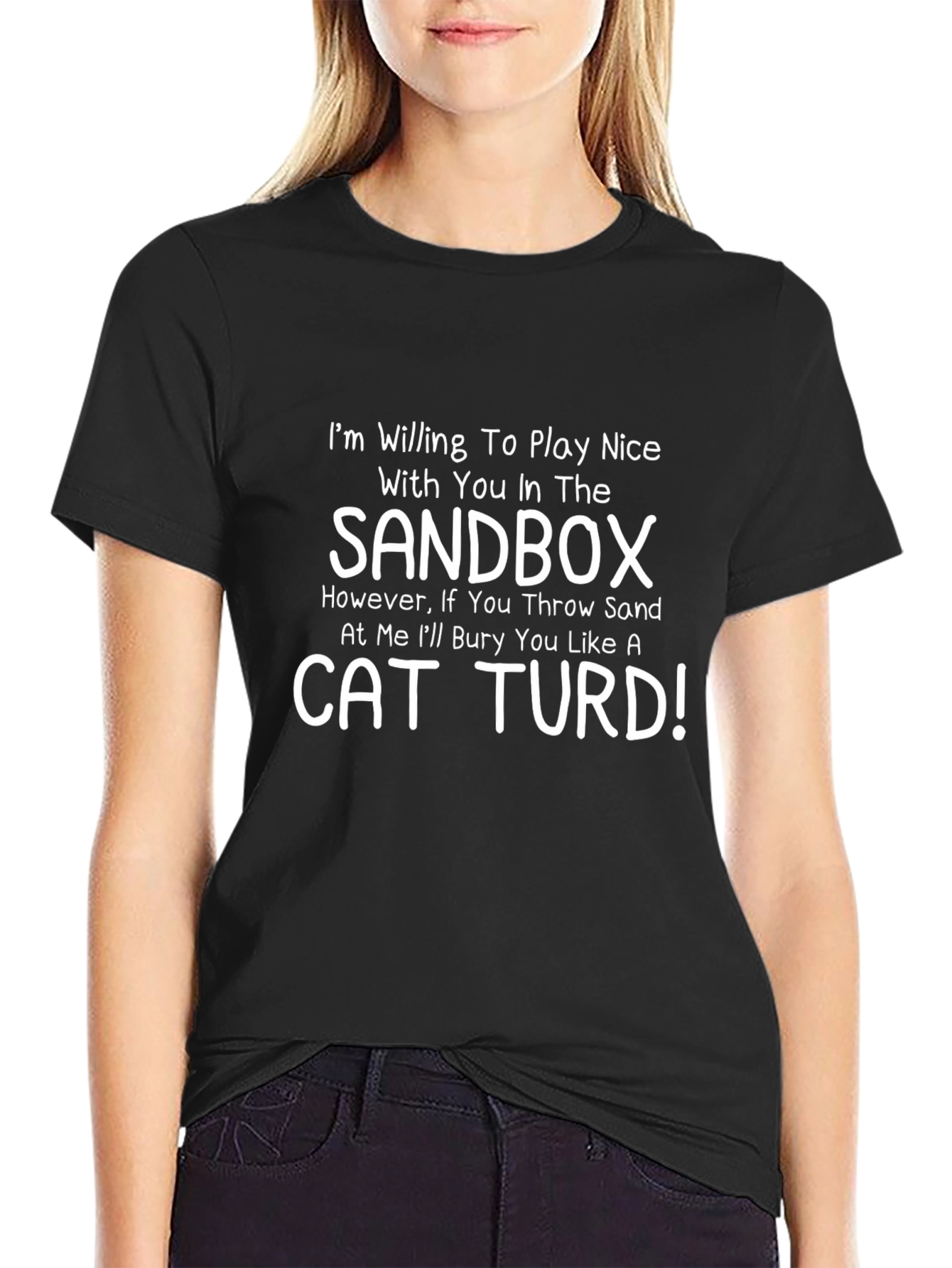 Sandbox Cat Turd T-Shirt