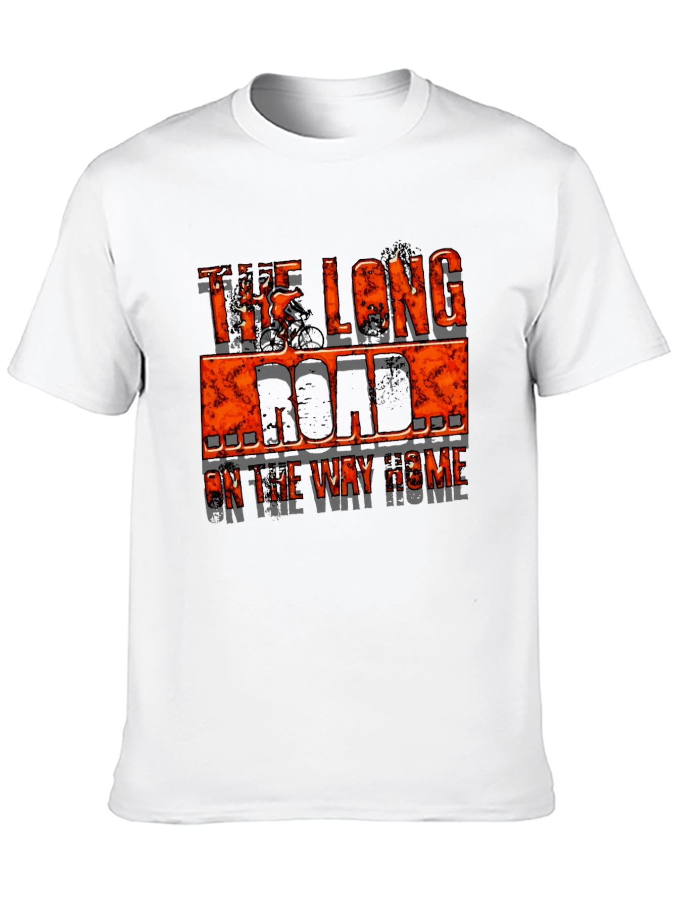 The Long Road Home Cycling Graphic T-Shirt