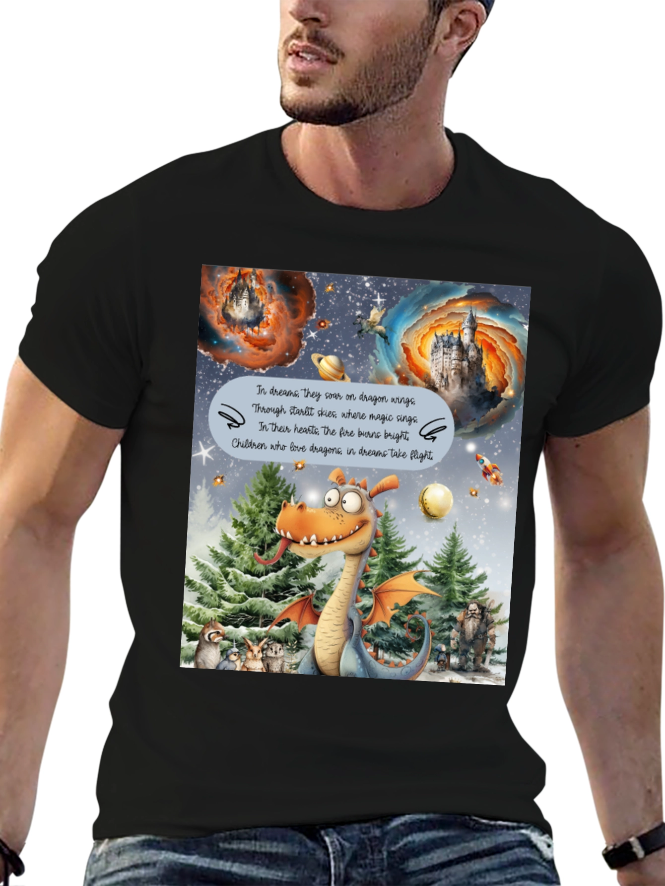 Dragon Dream Flight Graphic Tee