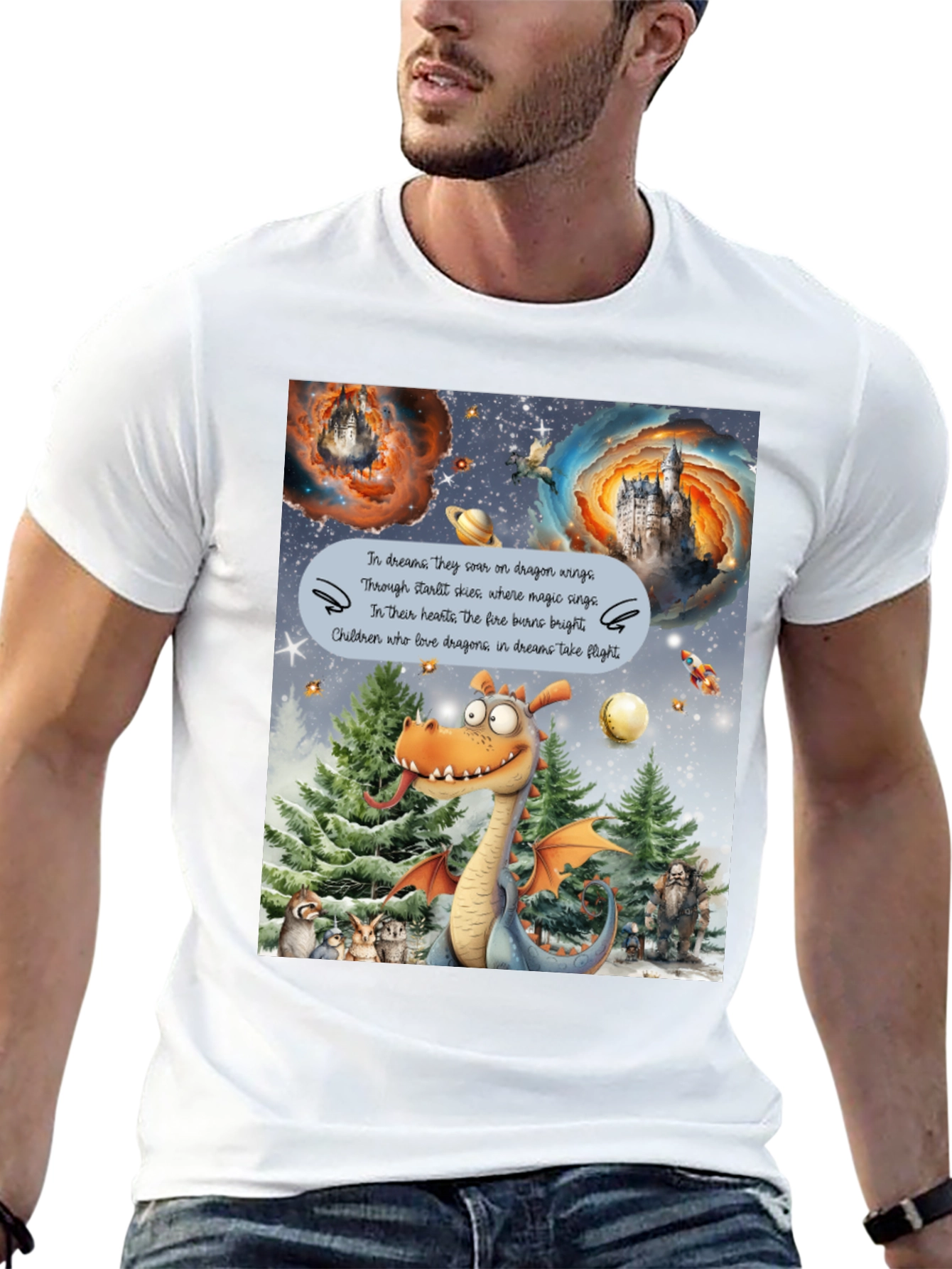 Dragon Dream Flight Graphic Tee