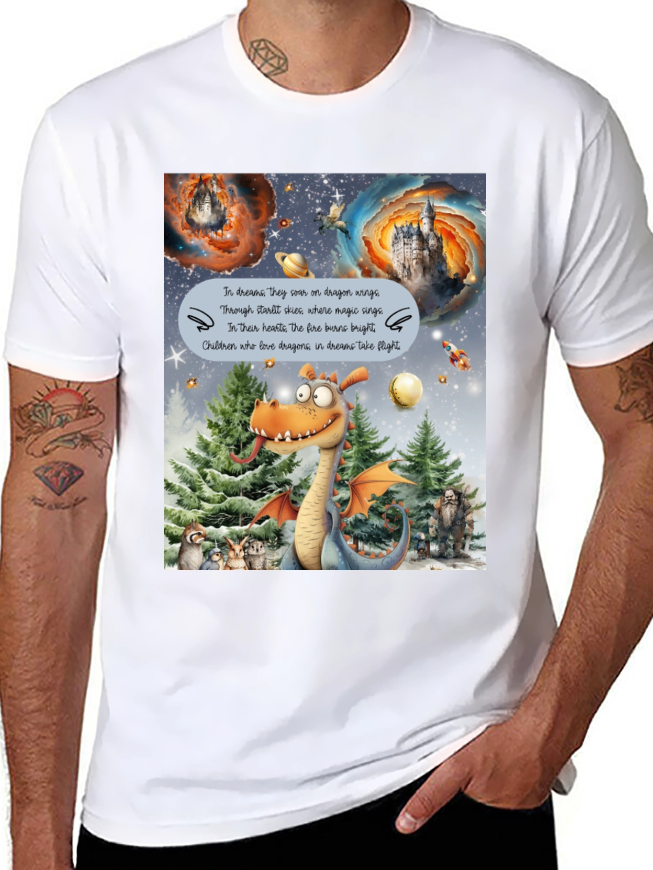 Dragon Dream Flight Graphic Tee