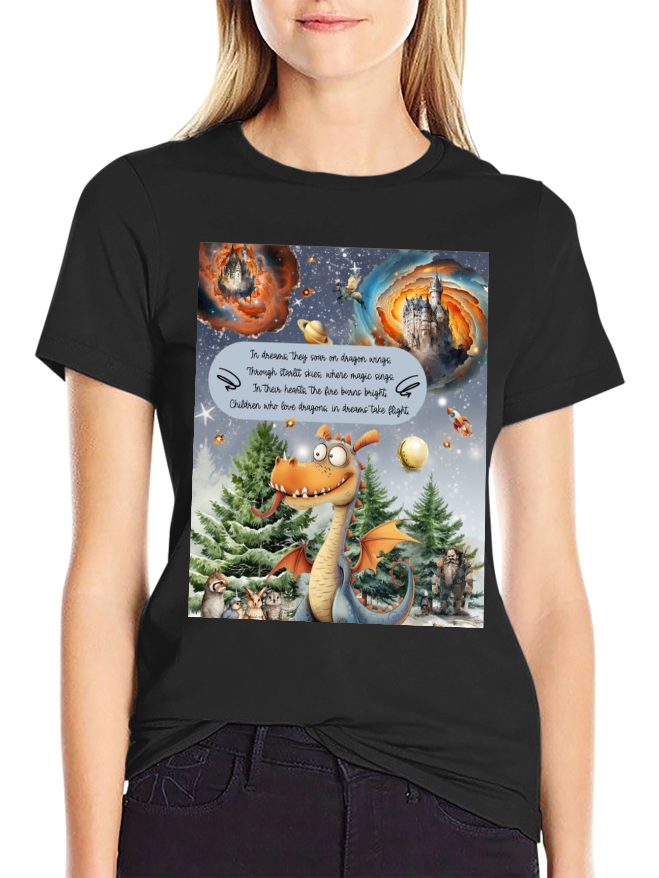 Dragon Dream Flight Graphic Tee