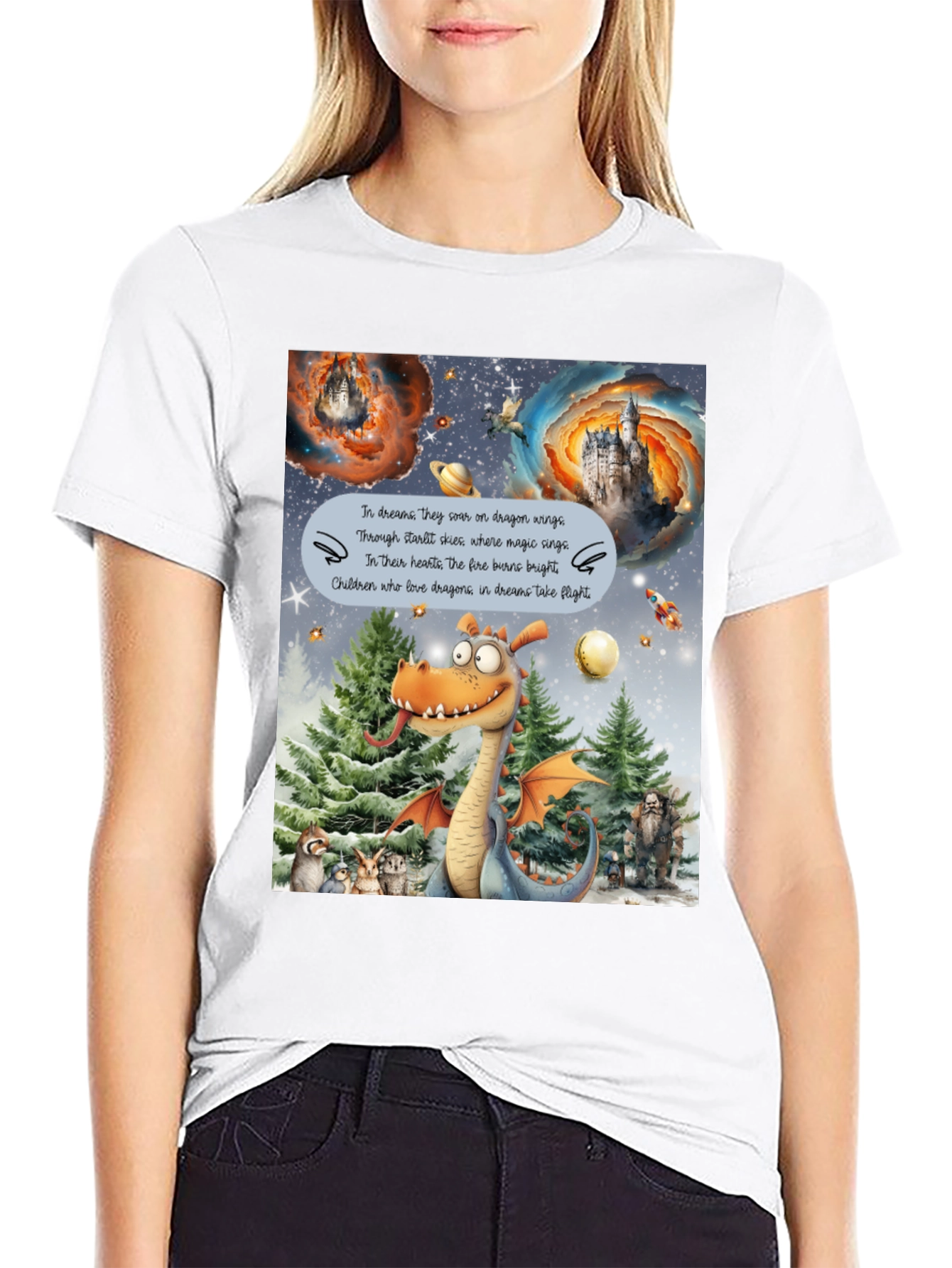 Dragon Dream Flight Graphic Tee
