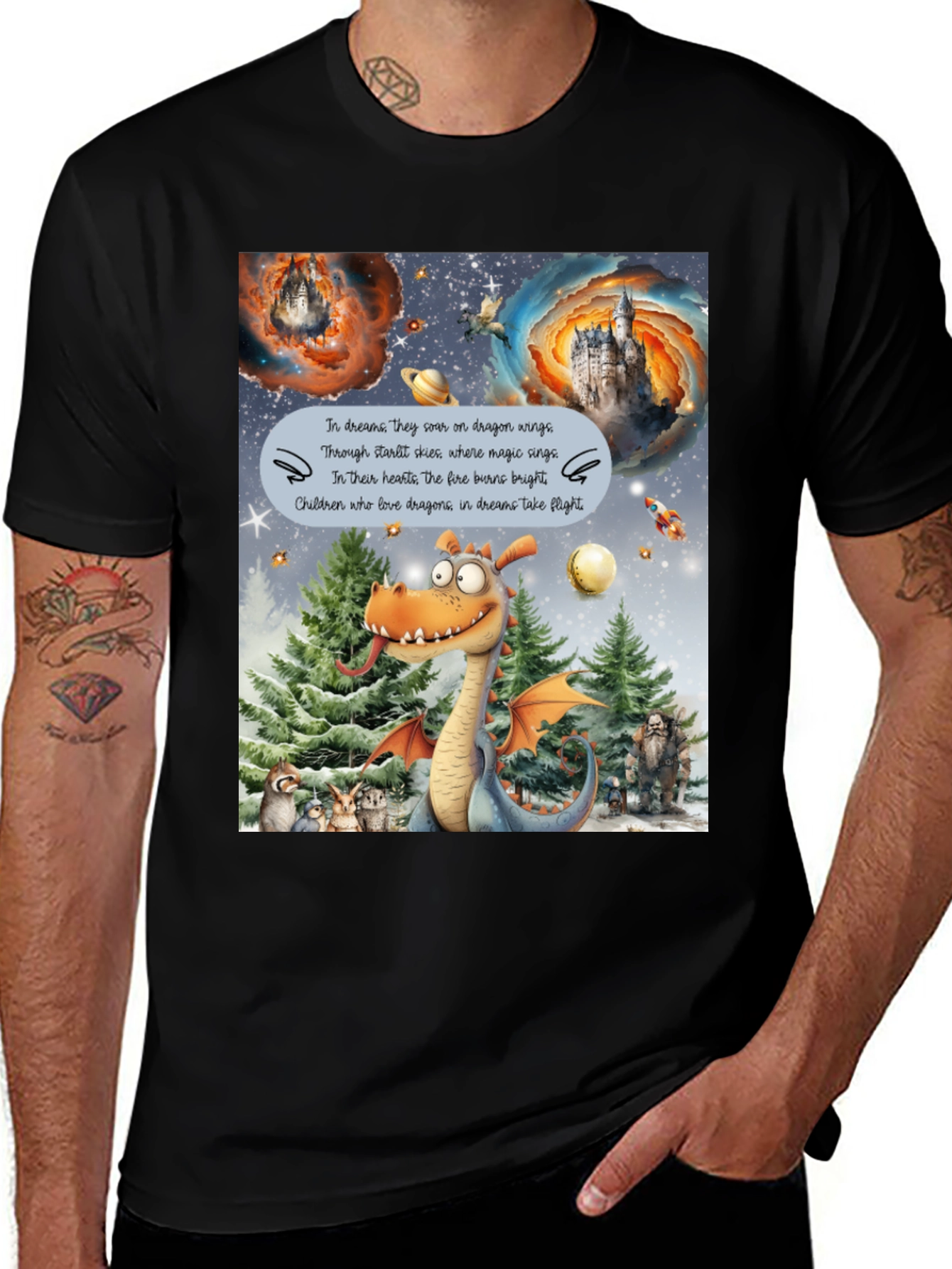 Dragon Dream Flight Graphic Tee
