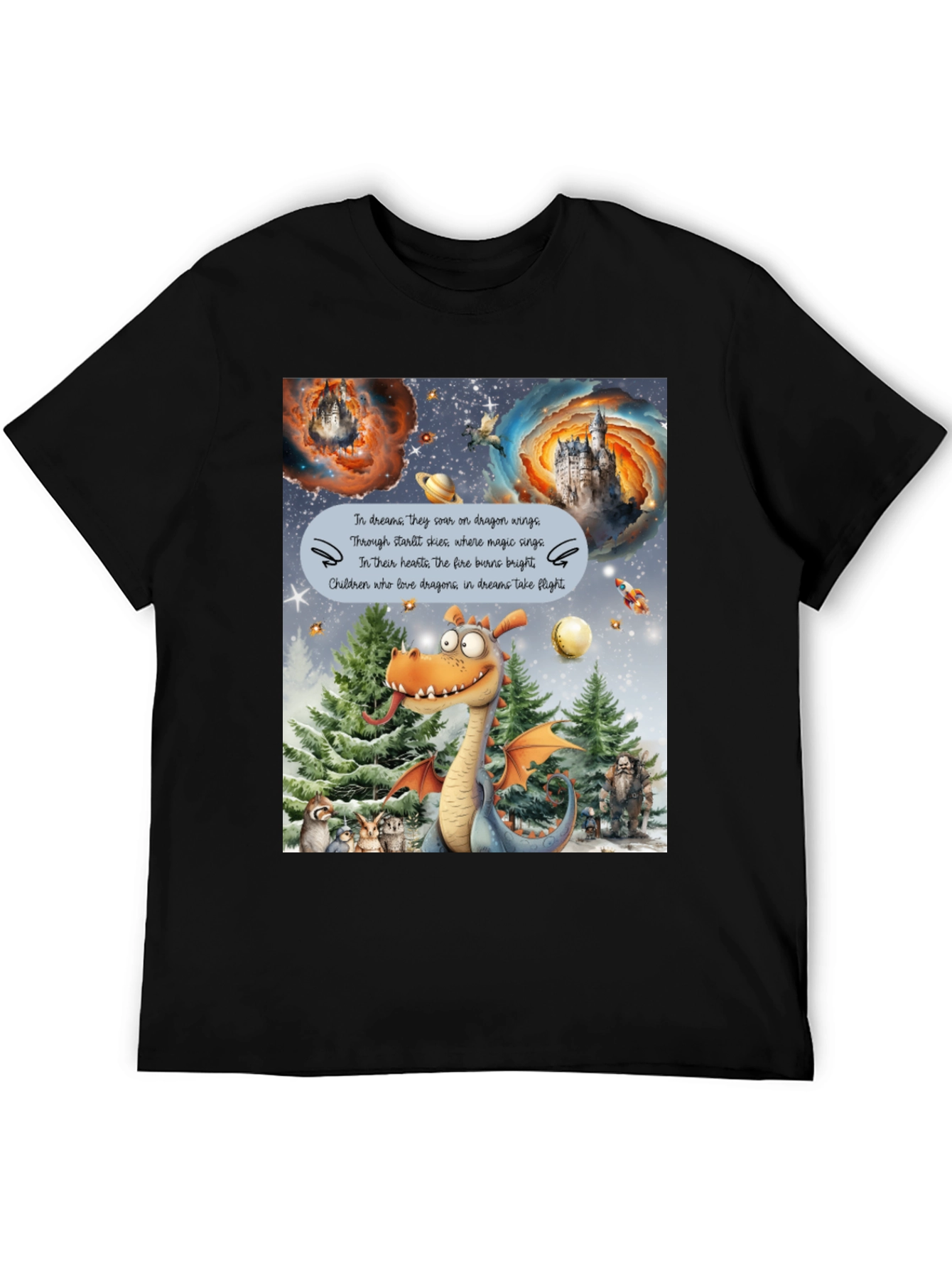 Dragon Dream Flight Graphic Tee