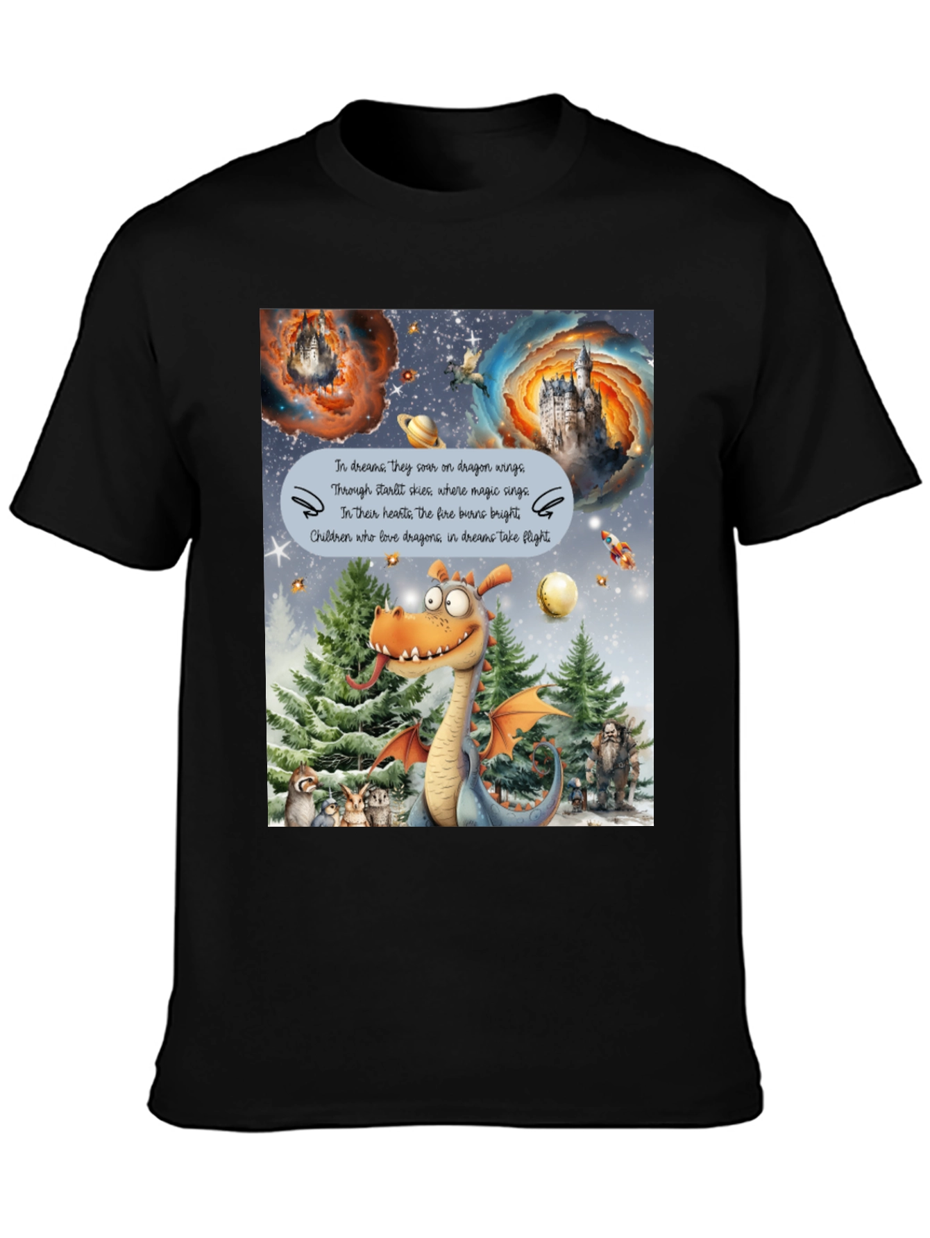 Dragon Dream Flight Graphic Tee