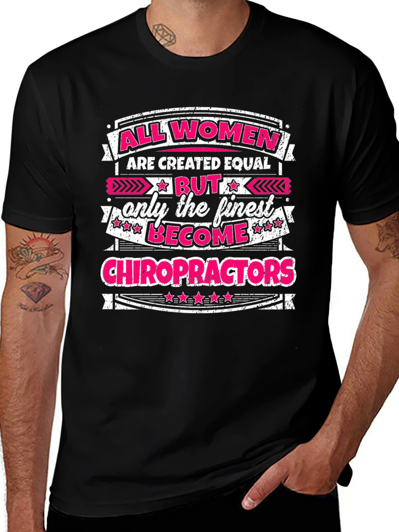 Finest Chiropractors Womens T-Shirt