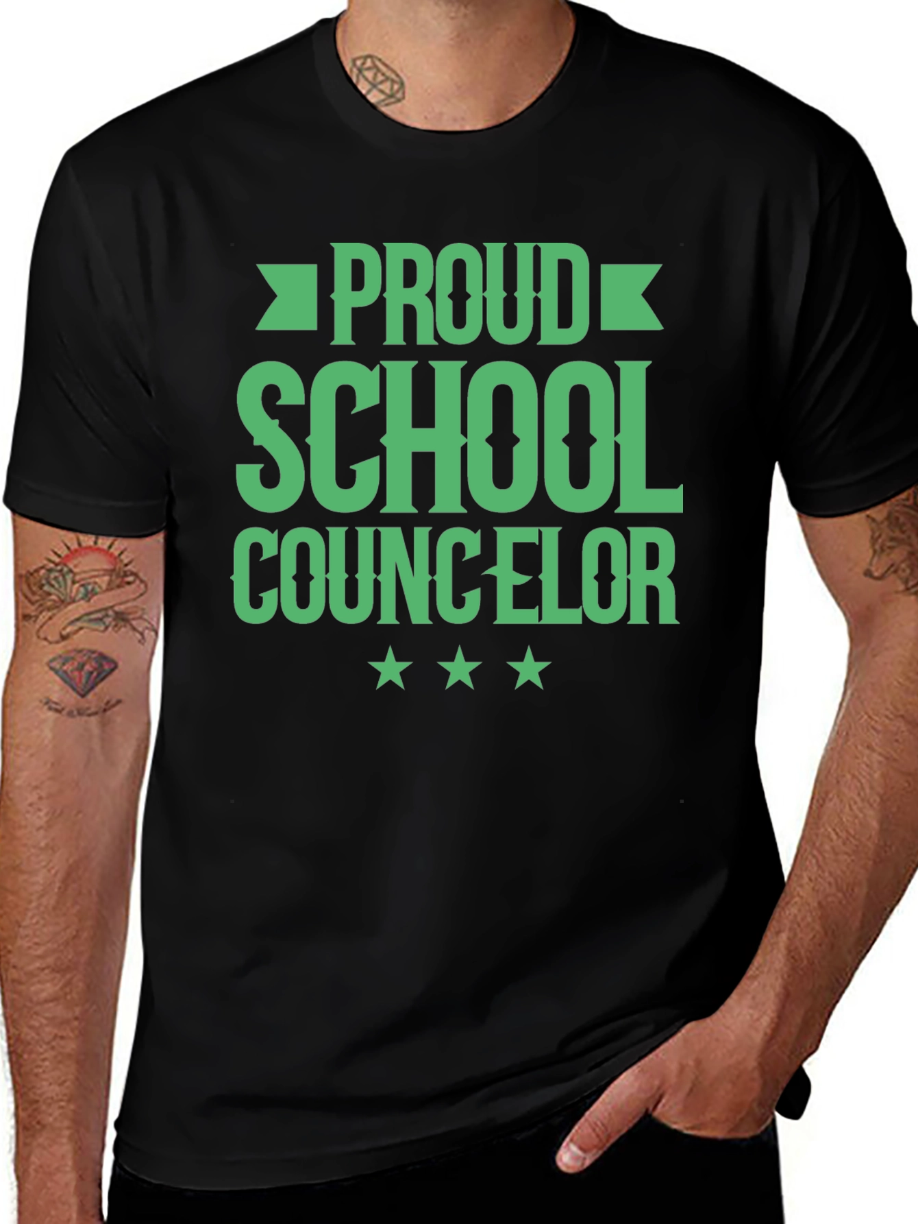 Proud School Counselor Graphic Tee