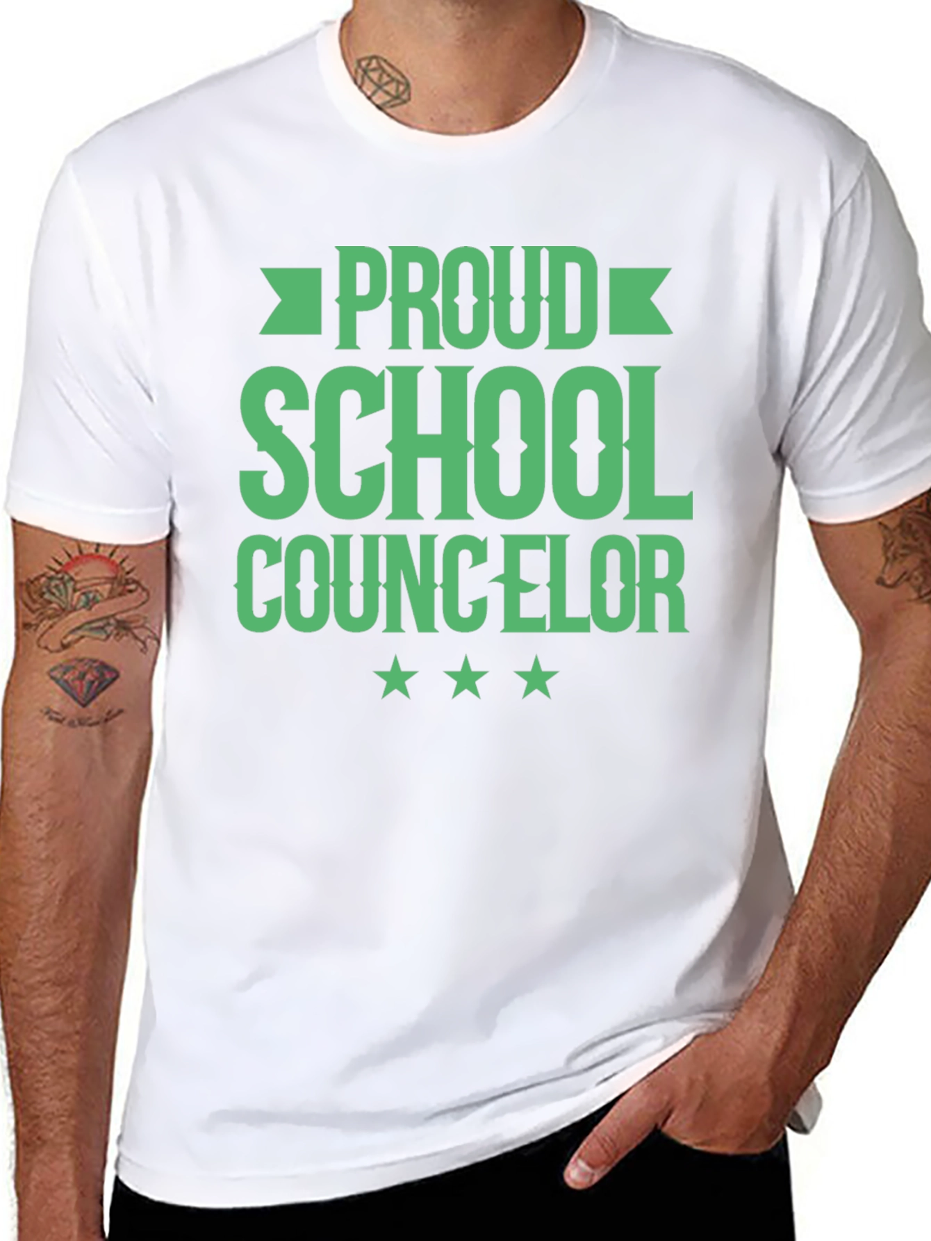 Proud School Counselor Graphic Tee