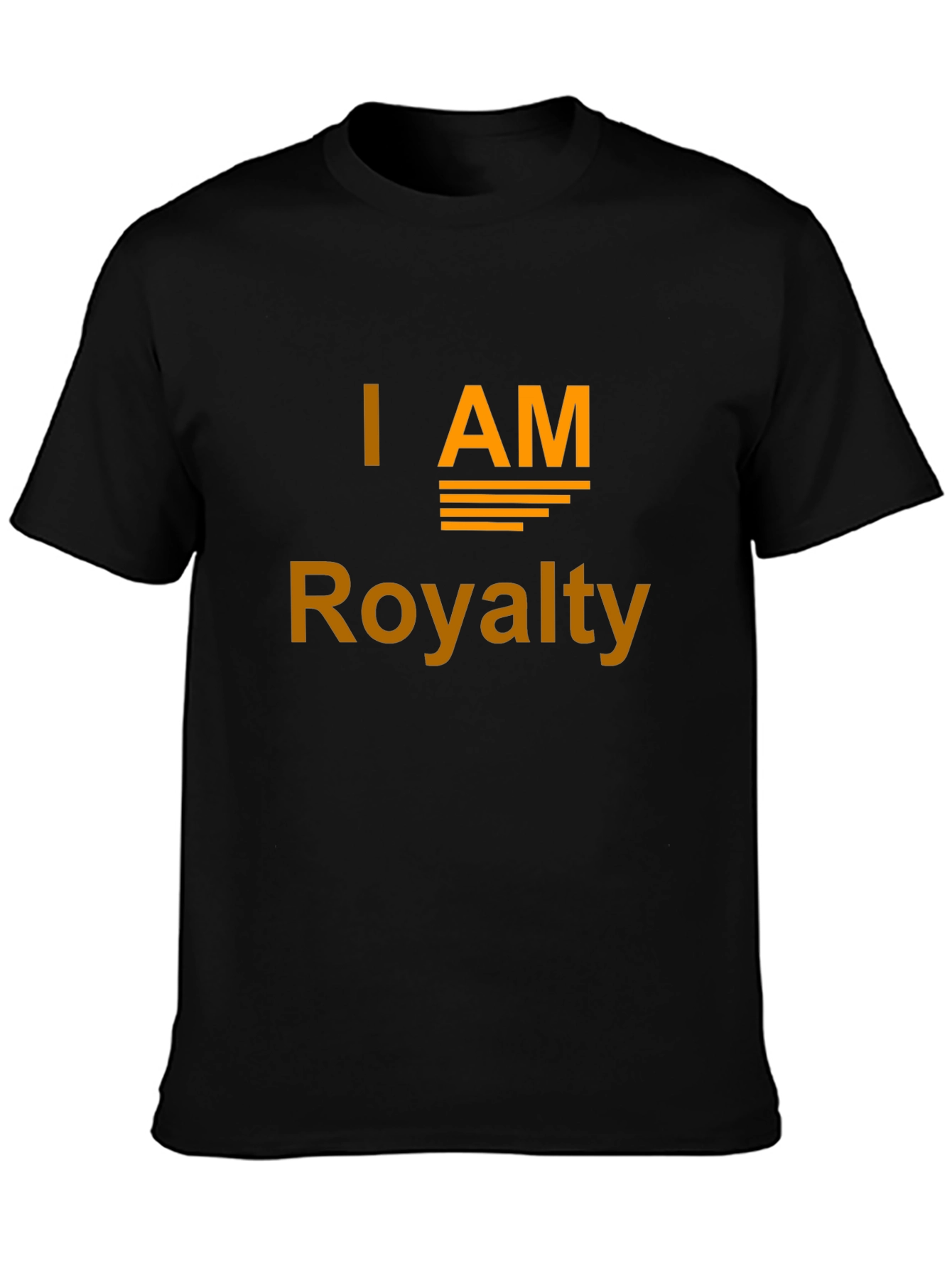 I AM Royalty Black T-Shirt
