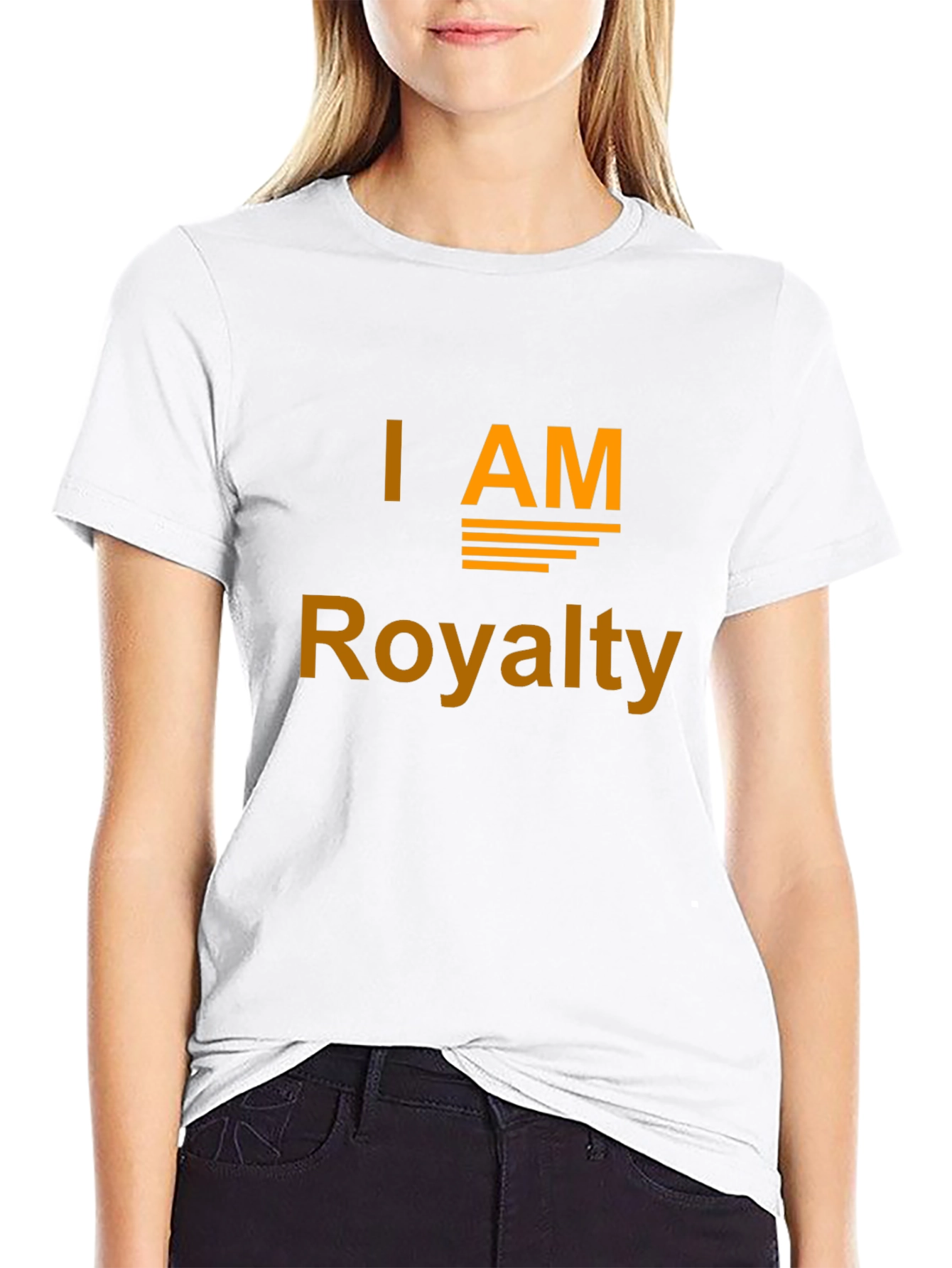 I AM Royalty Black T-Shirt