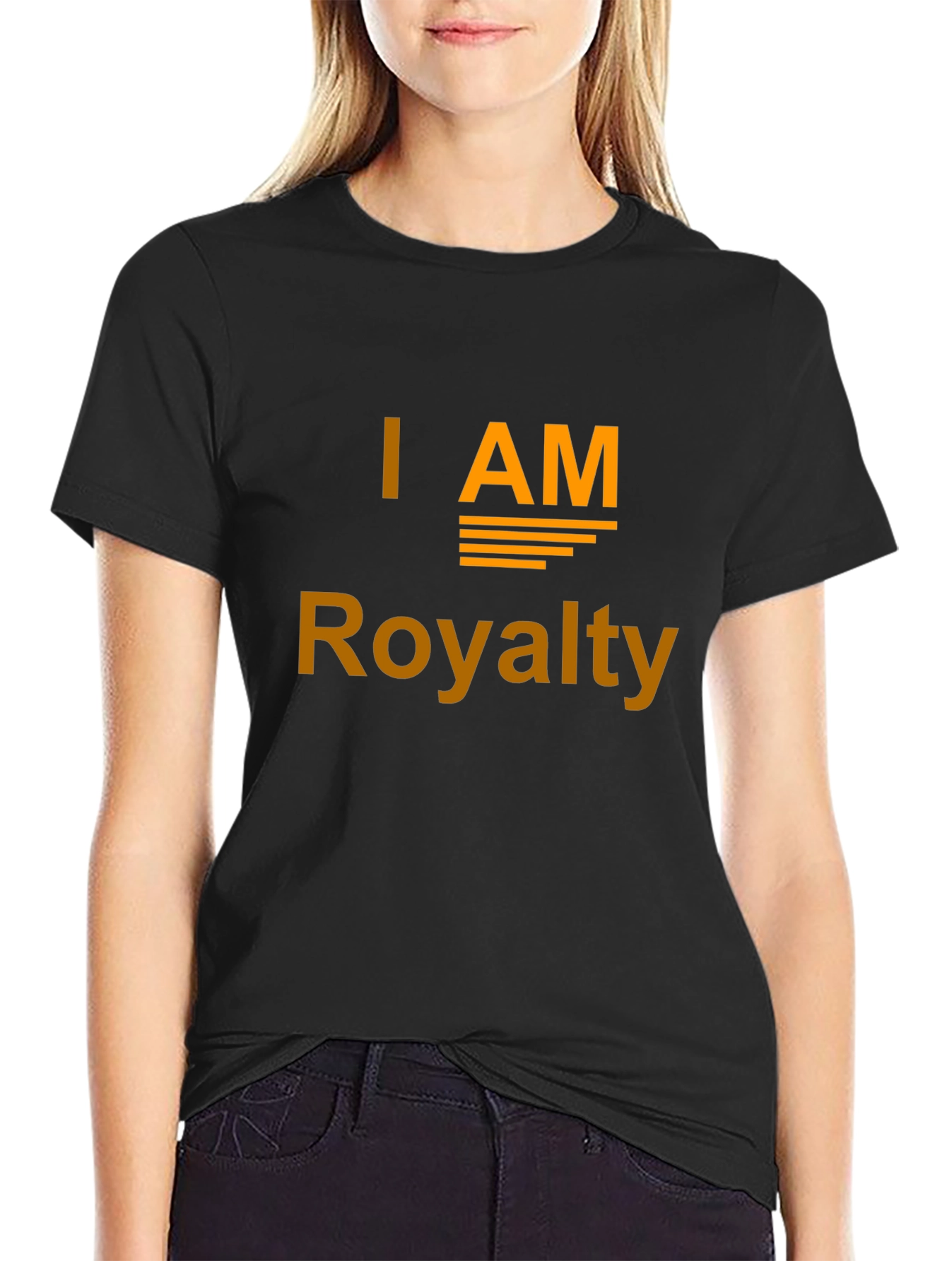 I AM Royalty Black T-Shirt