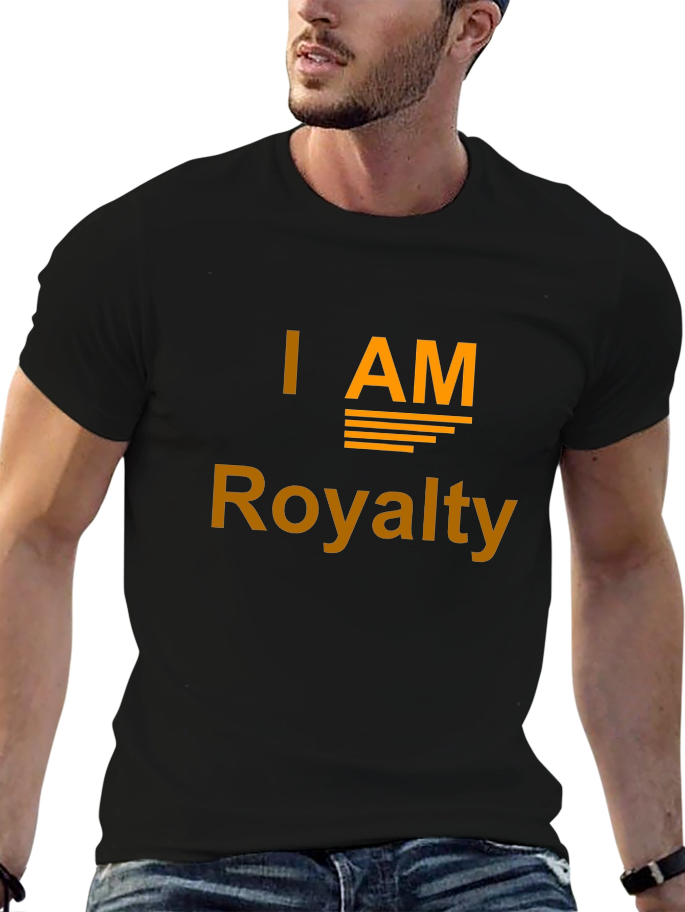I AM Royalty Black T-Shirt