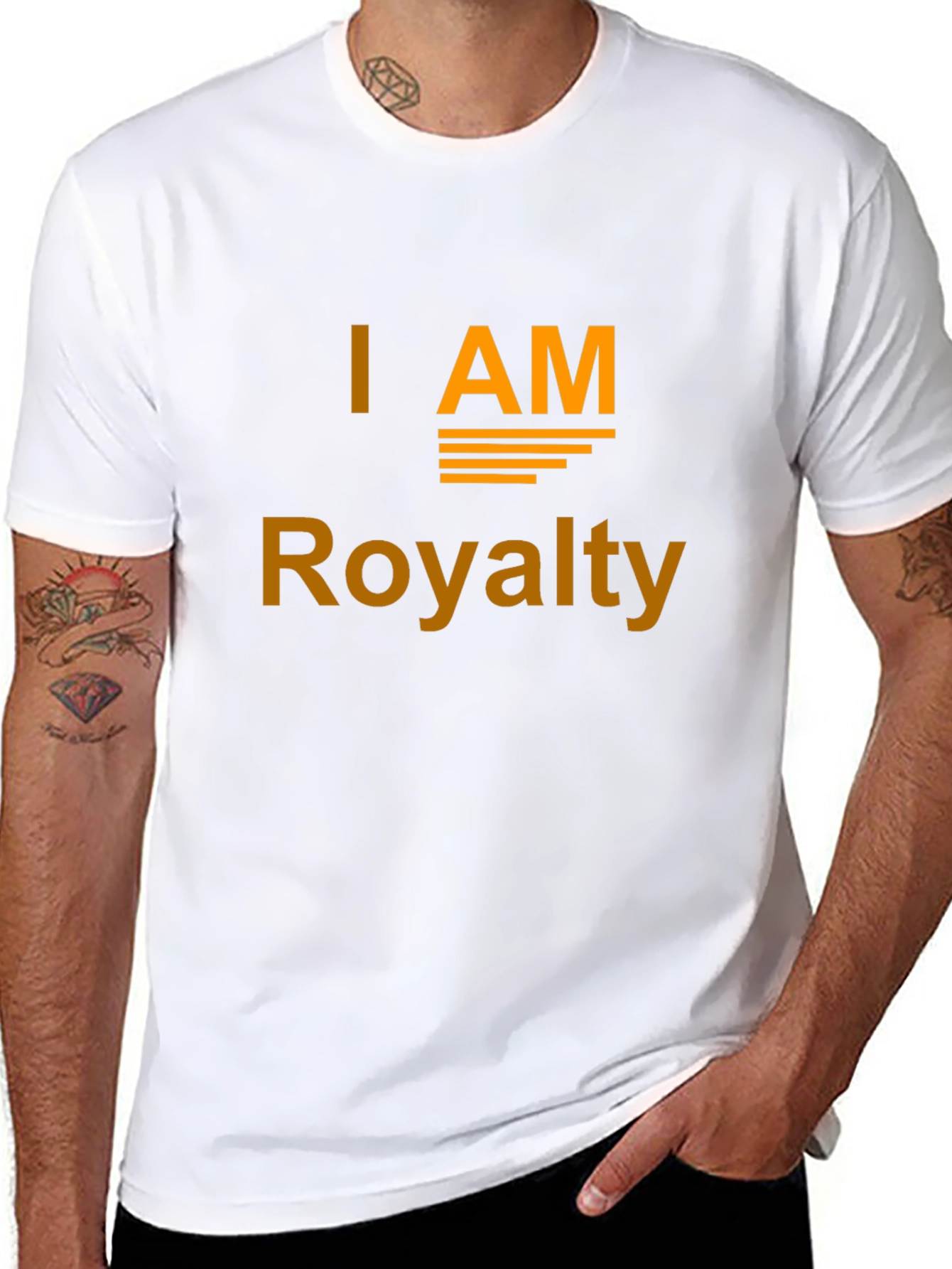 I AM Royalty Black T-Shirt