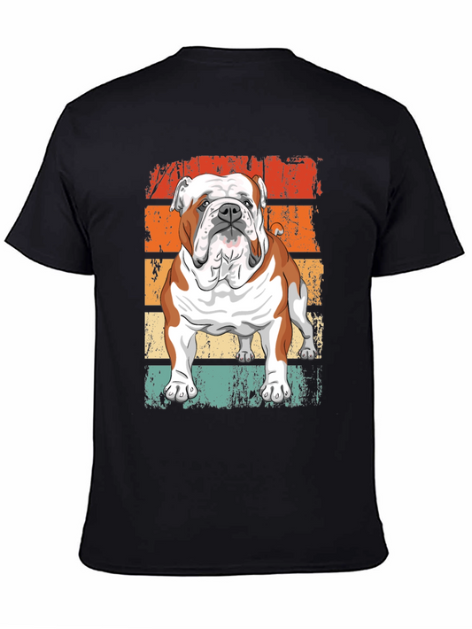 Retro Bulldog Graphic Tee