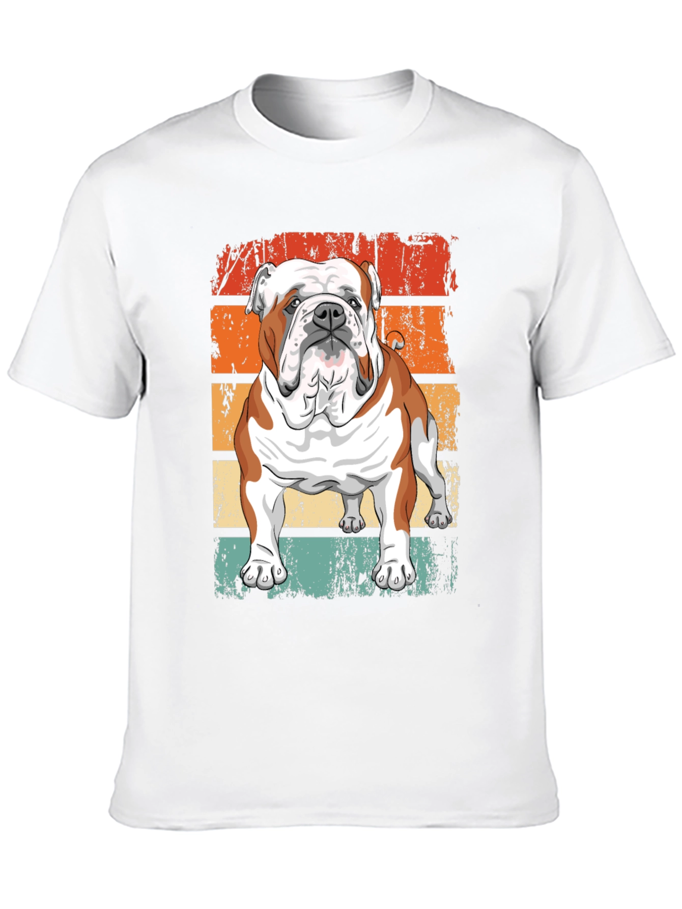 Retro Bulldog Graphic Tee
