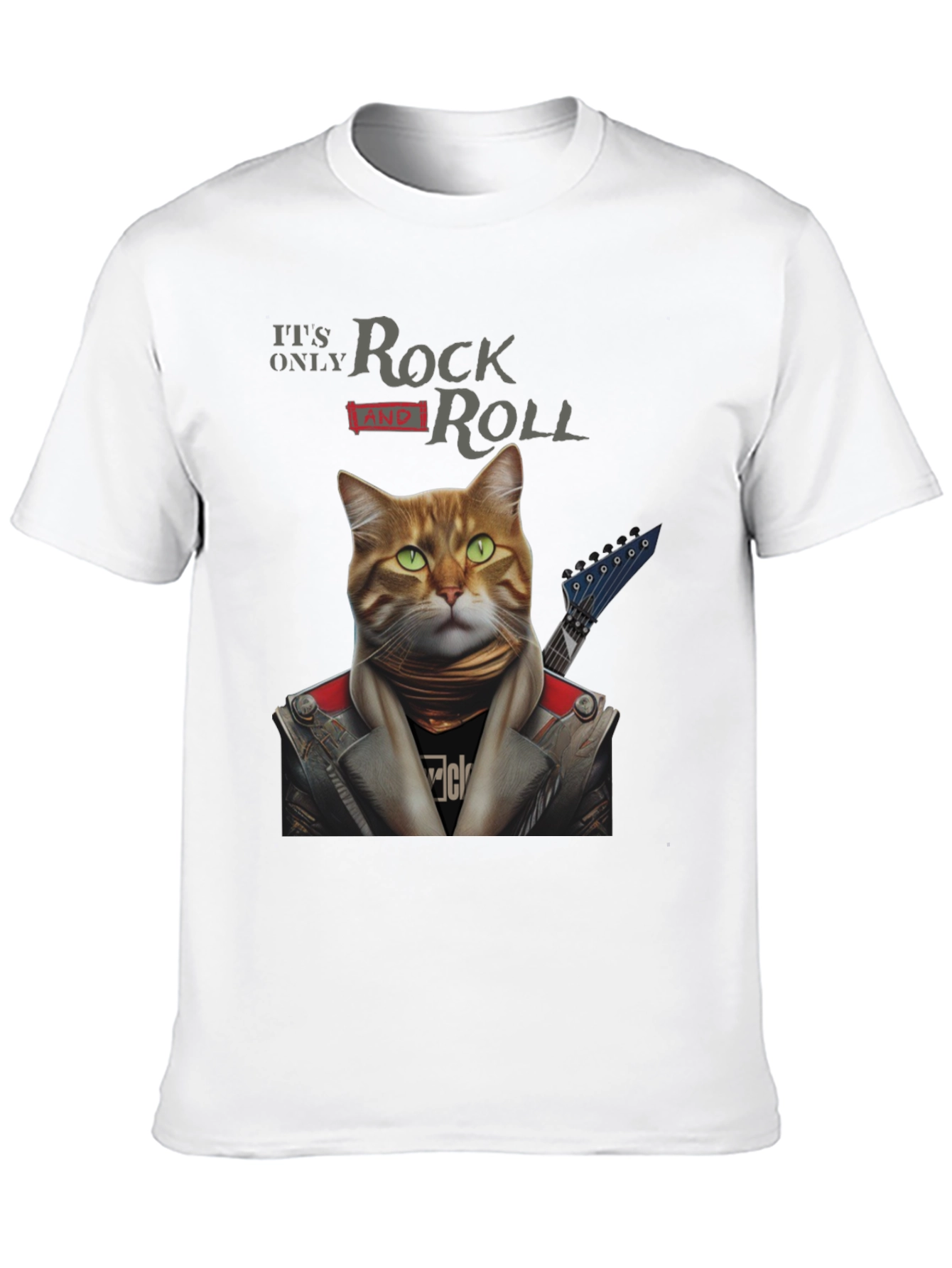 Rock and Roll Cat T-Shirt
