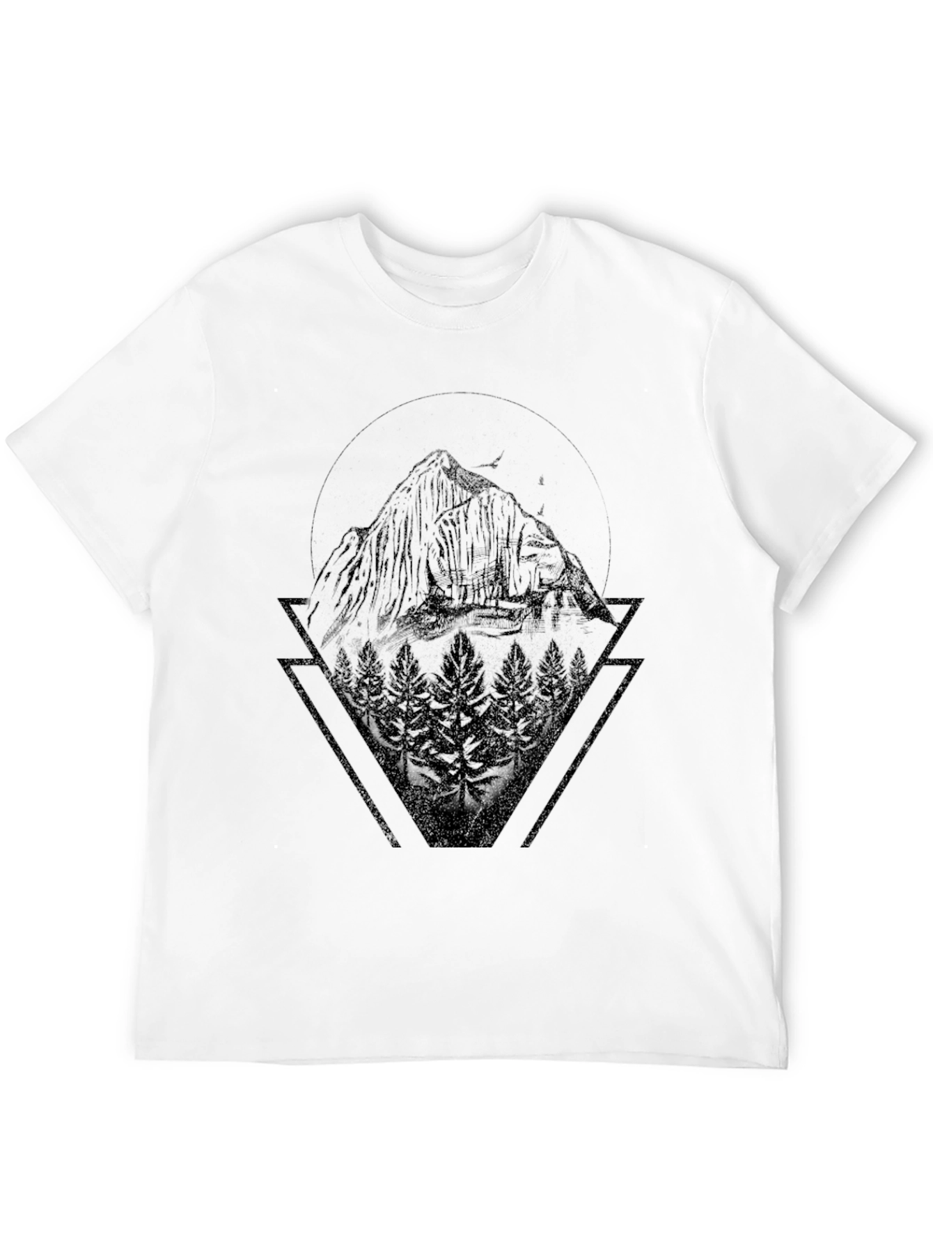 Mountain Peak Graphic Tee - Nature Inspired Design