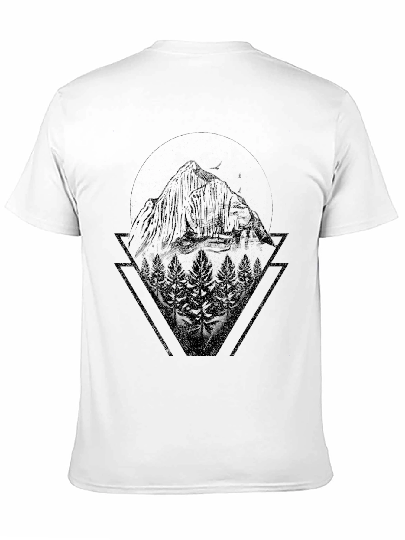 Mountain Peak Graphic Tee - Nature Inspired Design