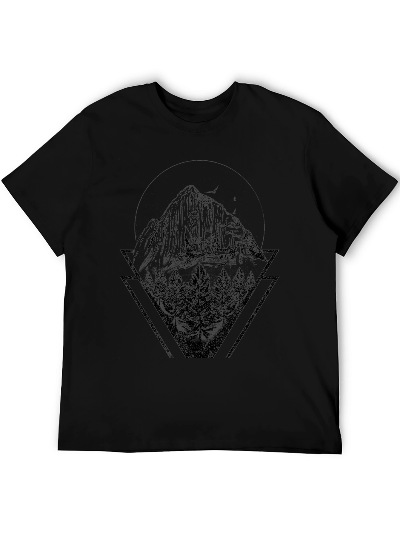 Mountain Peak Graphic Tee - Nature Inspired Design