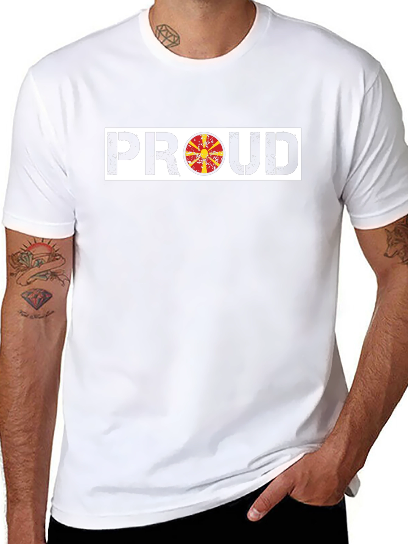 Proud Macedonian Flag T-Shirt