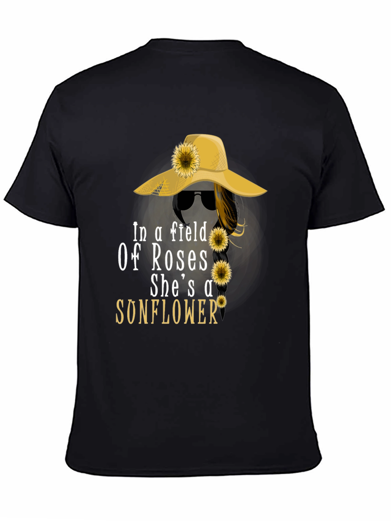 Sunflower Graphic T-Shirt - Womens Fashion Tee