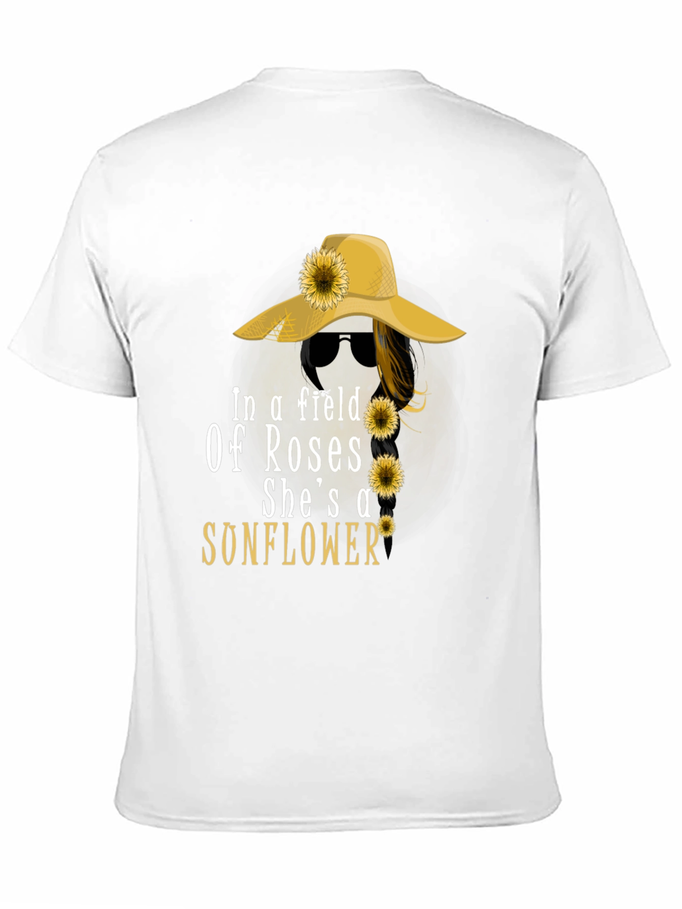 Sunflower Graphic T-Shirt - Womens Fashion Tee