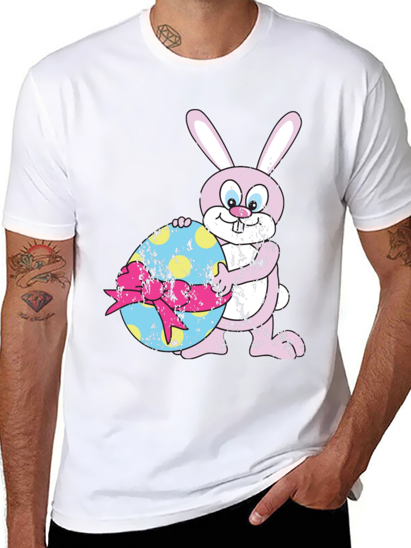 Easter Bunny Egg T-Shirt - Cute Holiday Apparel