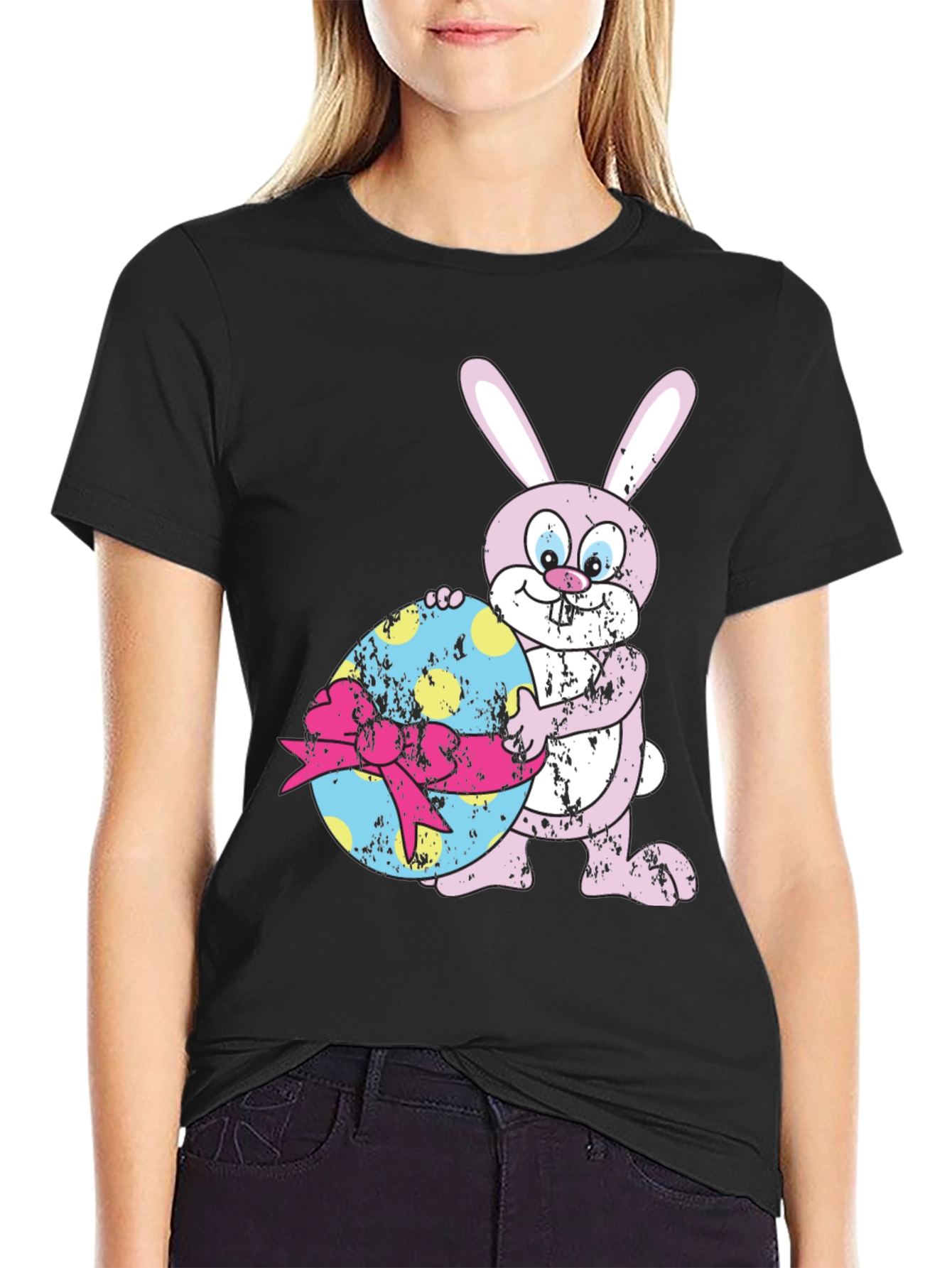 Easter Bunny Egg T-Shirt - Cute Holiday Apparel