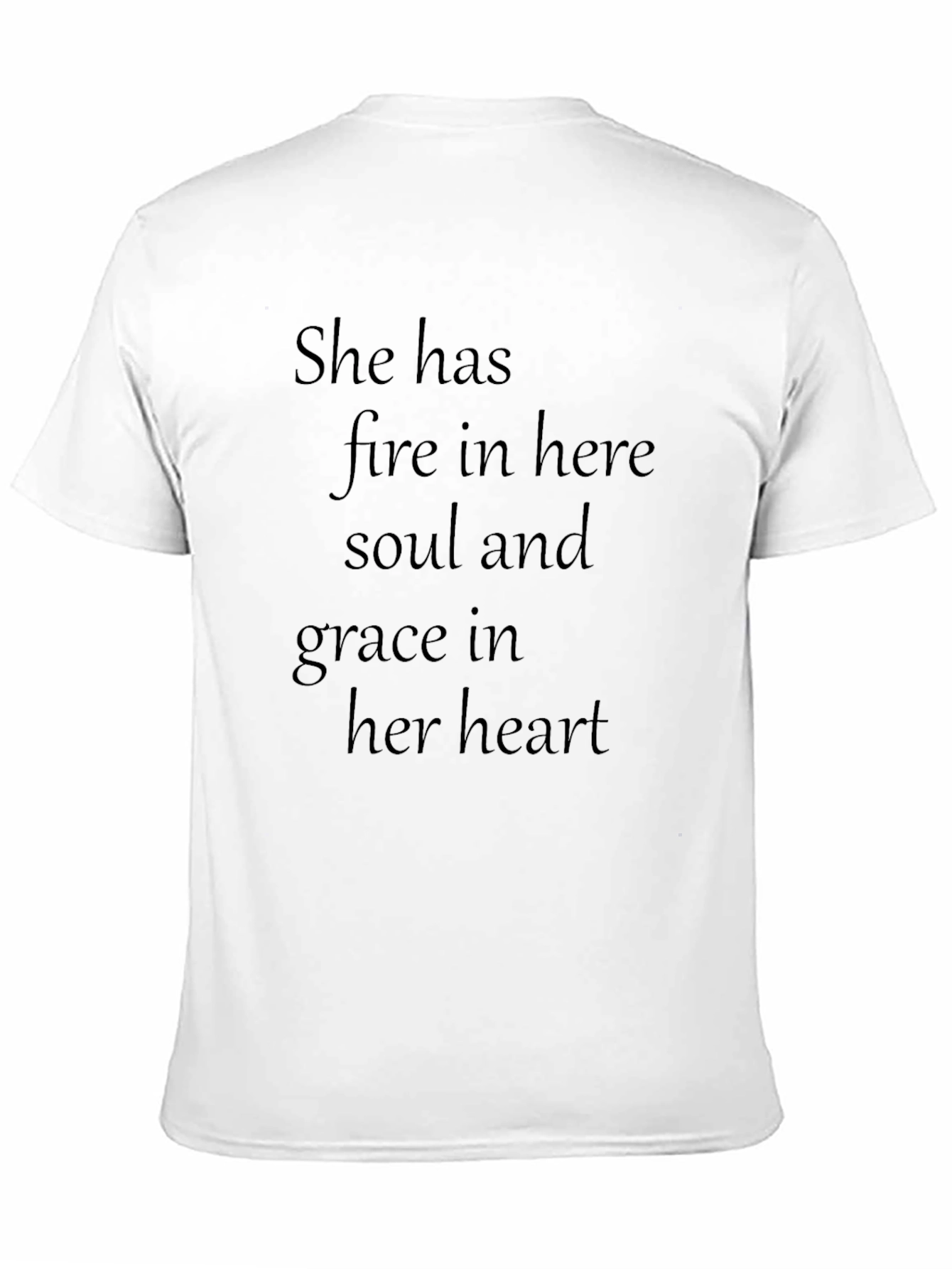 Women Empowerment T-Shirt: She Has Fire in Her Soul