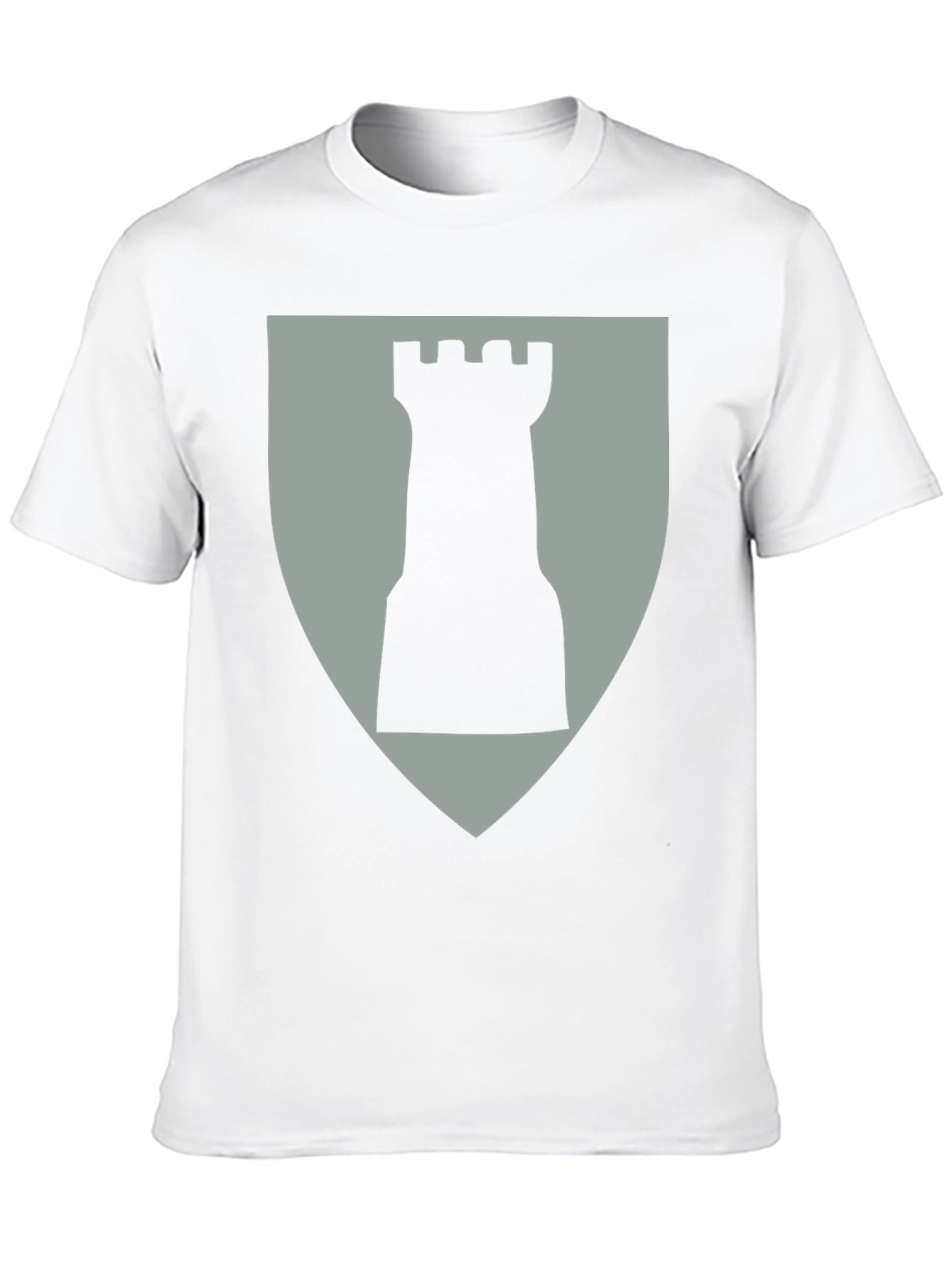 Chess Rook Graphic Tee - Black