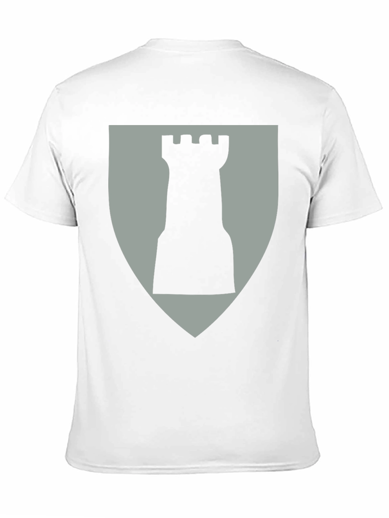 Chess Rook Graphic Tee - Black