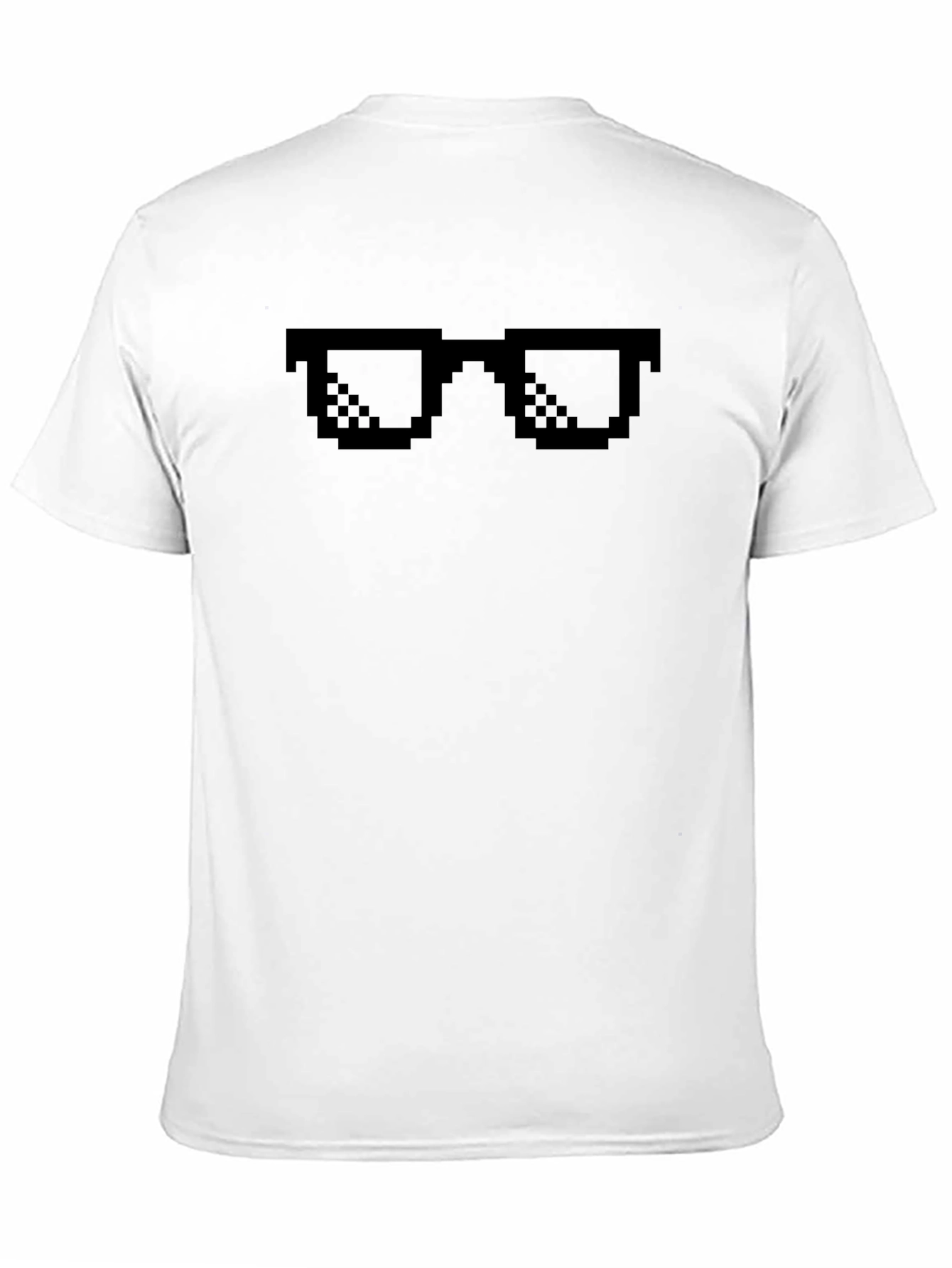 Deal With It Pixel Sunglasses Graphic T-Shirt