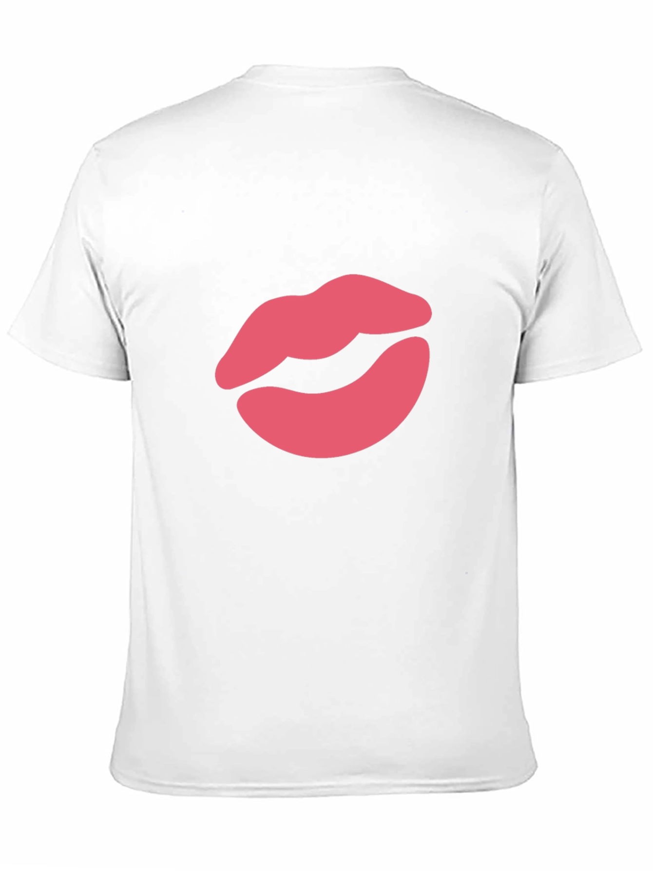 Kiss Lips Graphic Tee - Stylish Crewneck T-Shirt