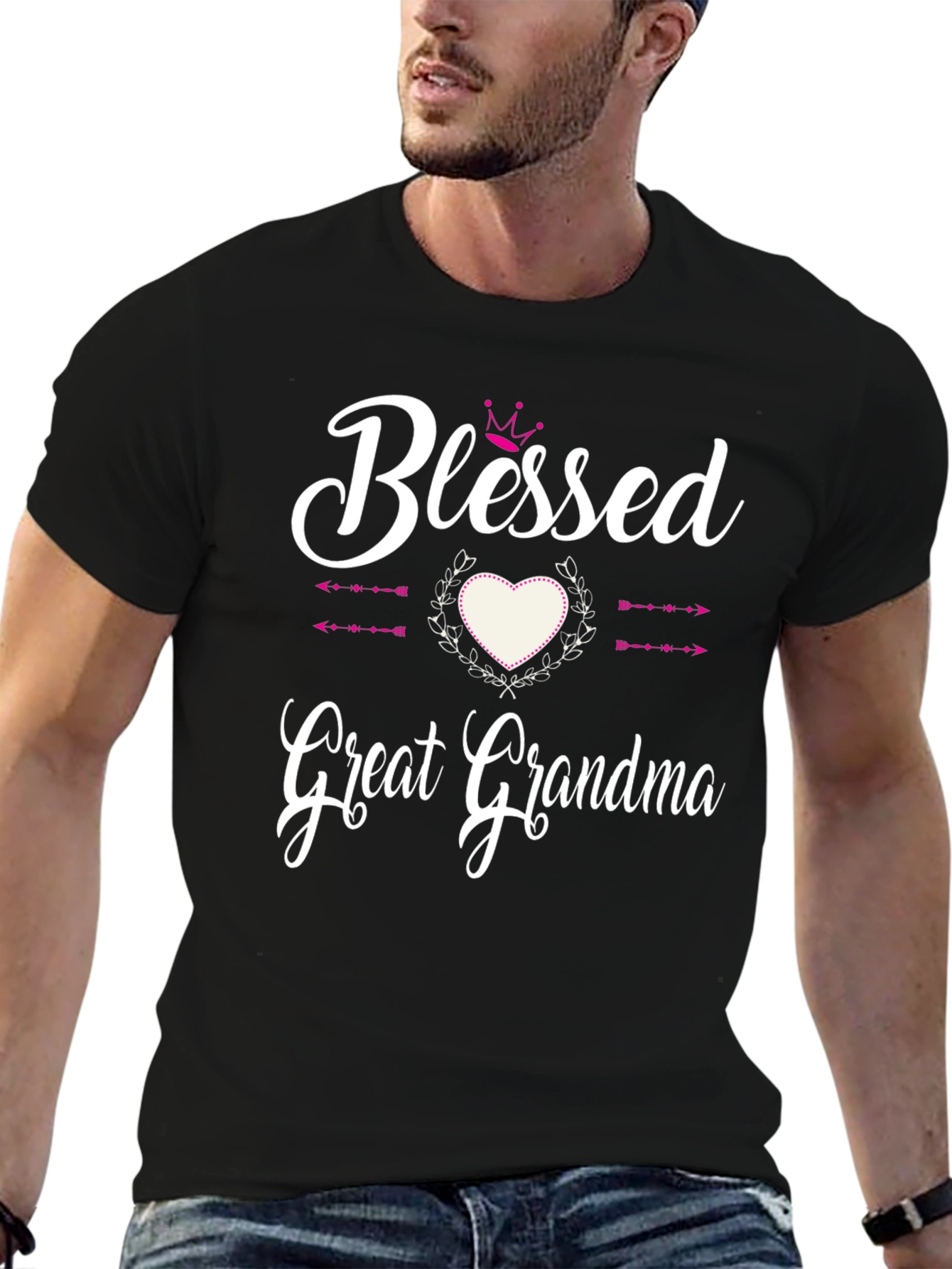 Blessed Great Grandma T-Shirt - Gift for Grandma