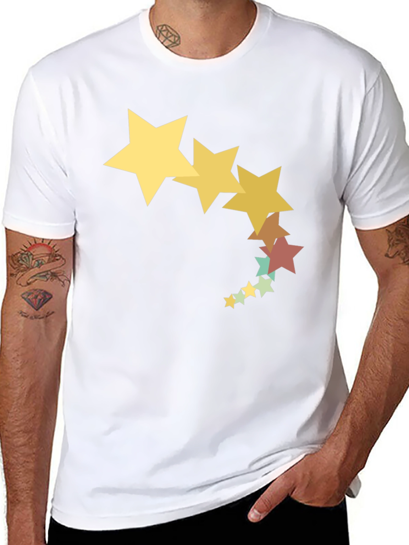 Starry Night T-Shirt - Stylish Graphic Tee