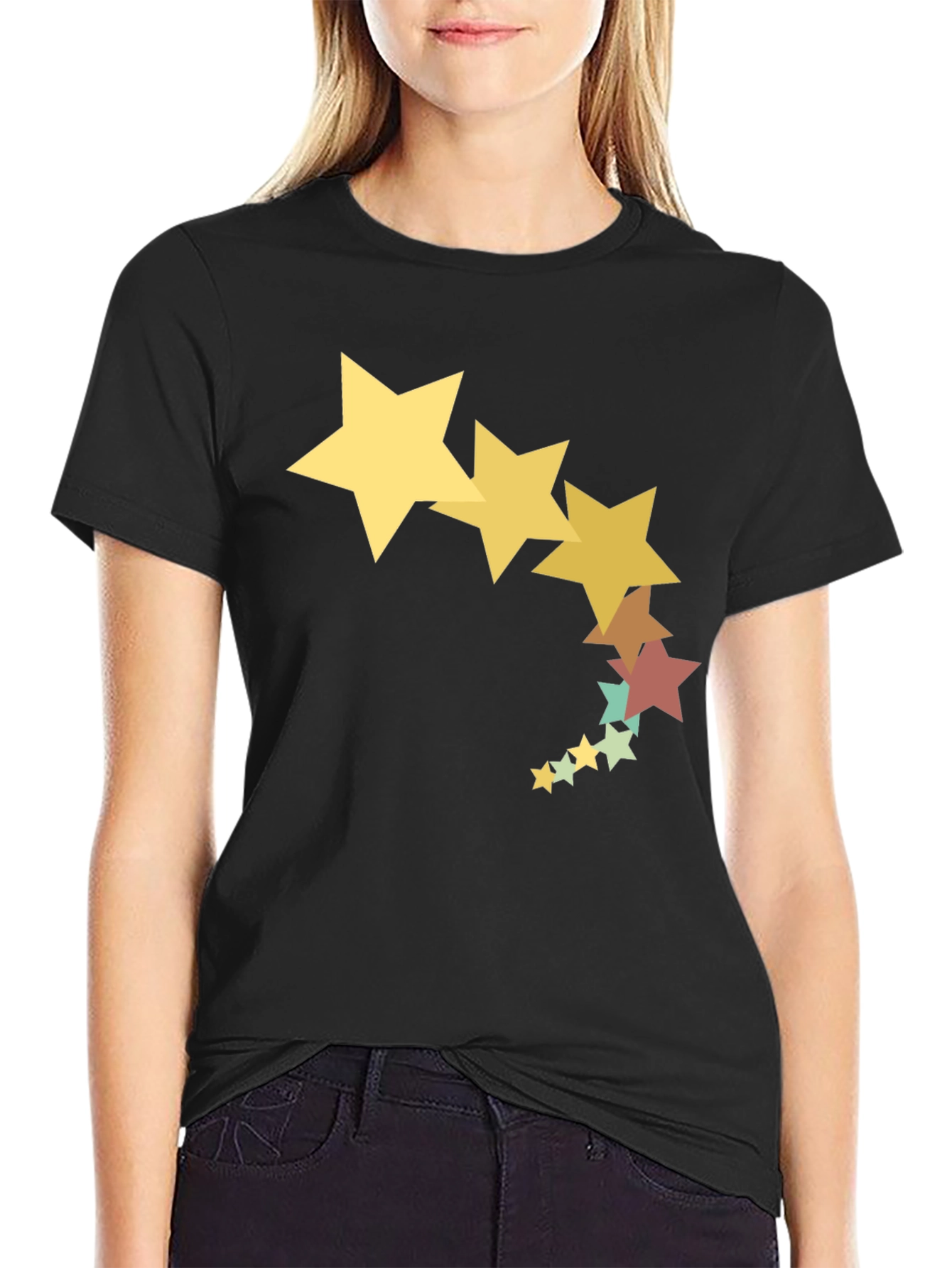 Starry Night T-Shirt - Stylish Graphic Tee