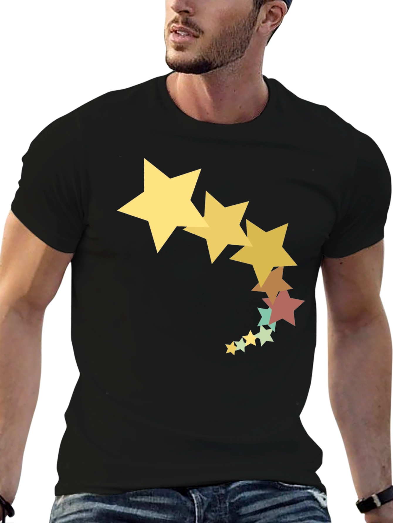 Starry Night T-Shirt - Stylish Graphic Tee