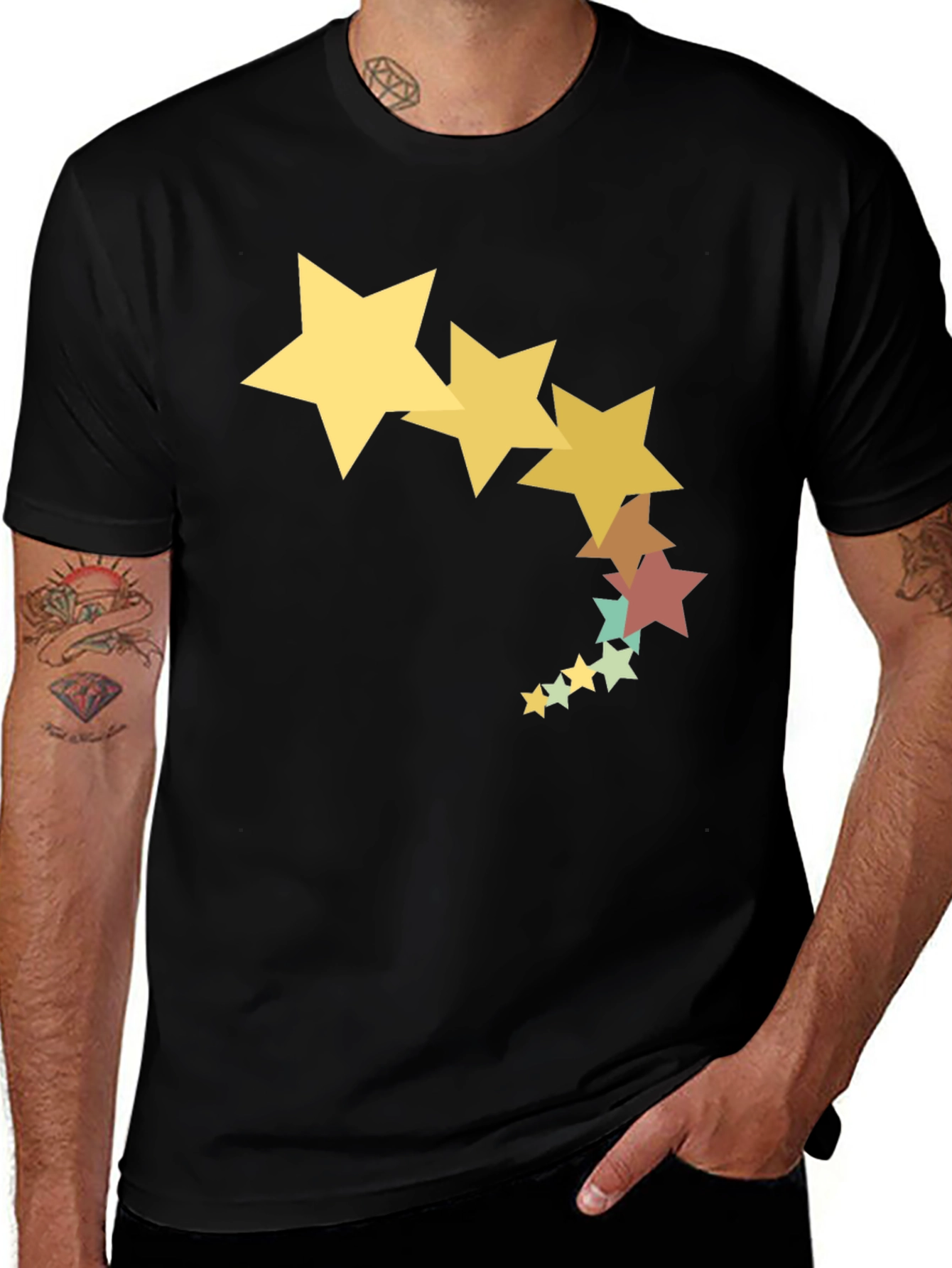 Starry Night T-Shirt - Stylish Graphic Tee