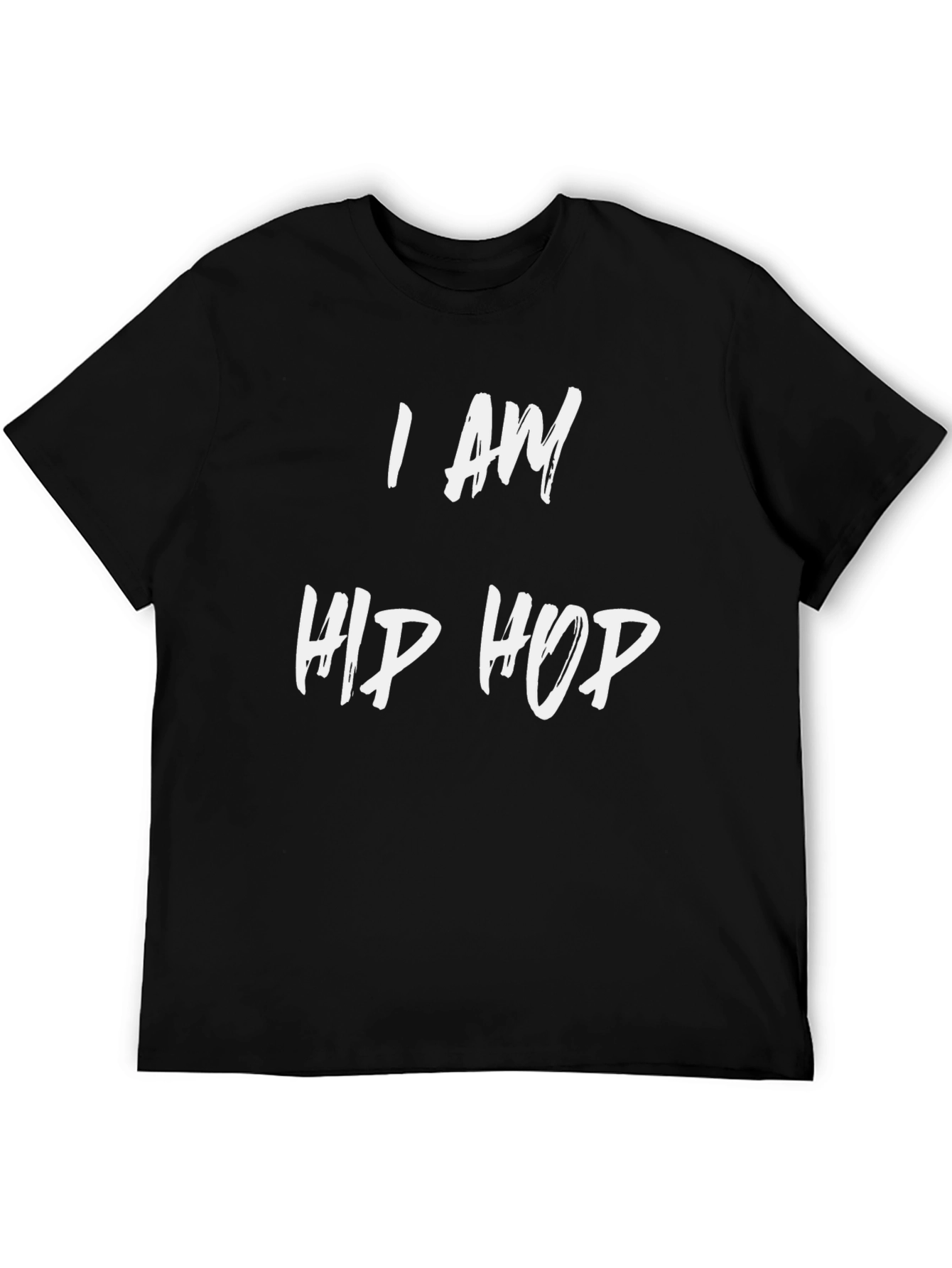 I AM HIP HOP Black Graphic Tee
