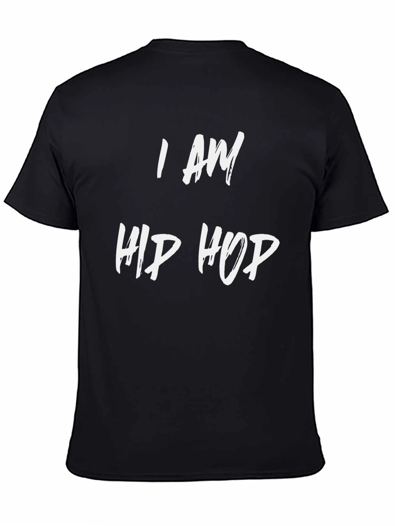 I AM HIP HOP Black Graphic Tee