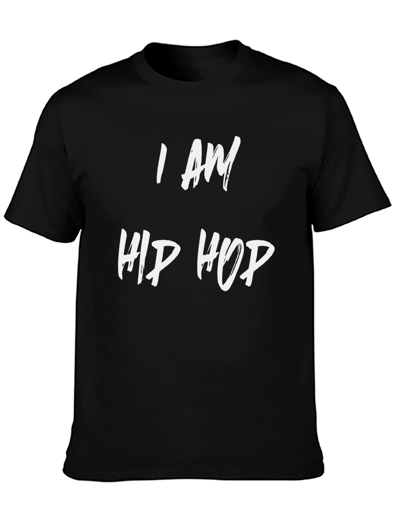 I AM HIP HOP Black Graphic Tee