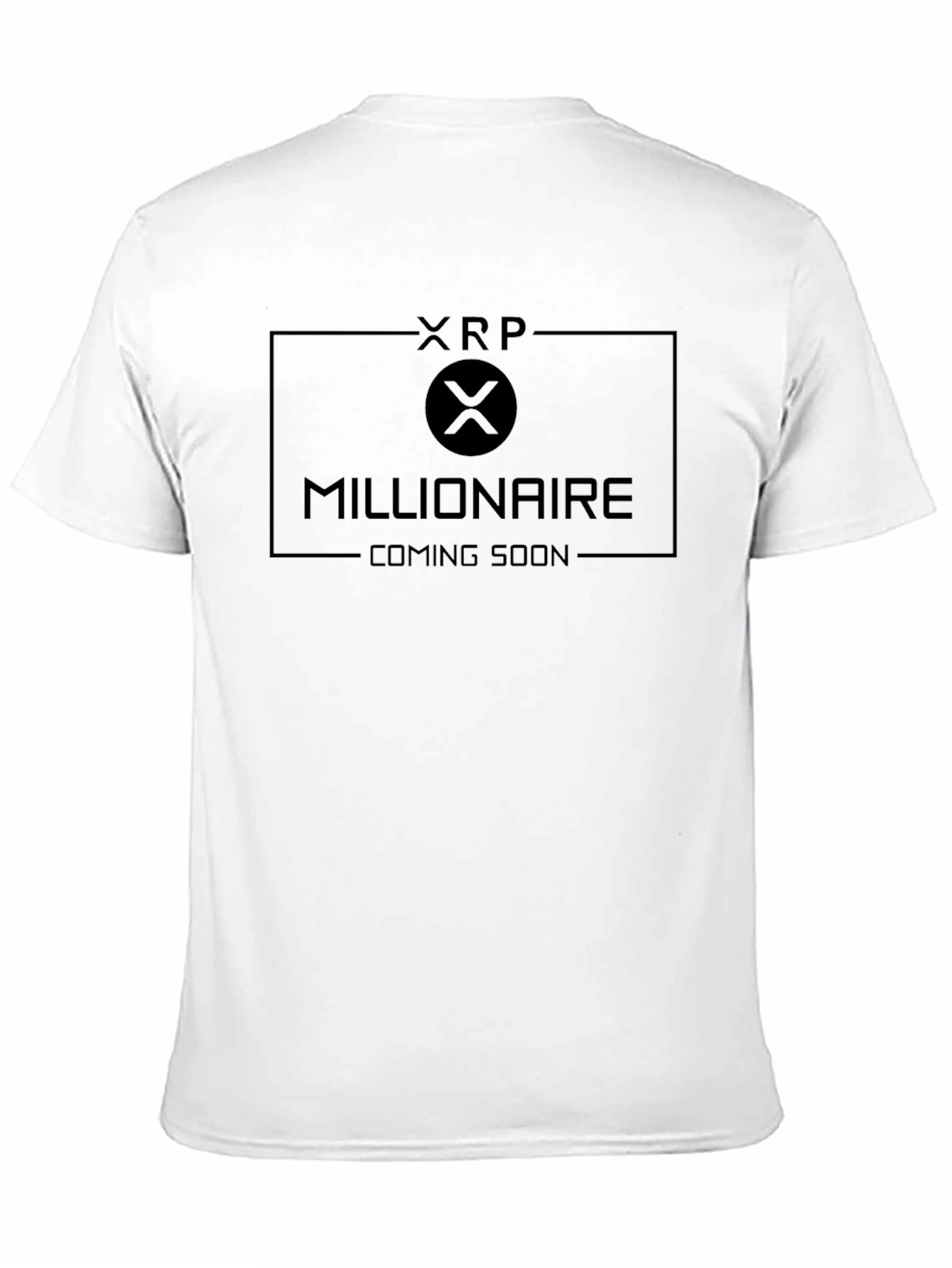 XRP Millionaire Coming Soon Black T-Shirt