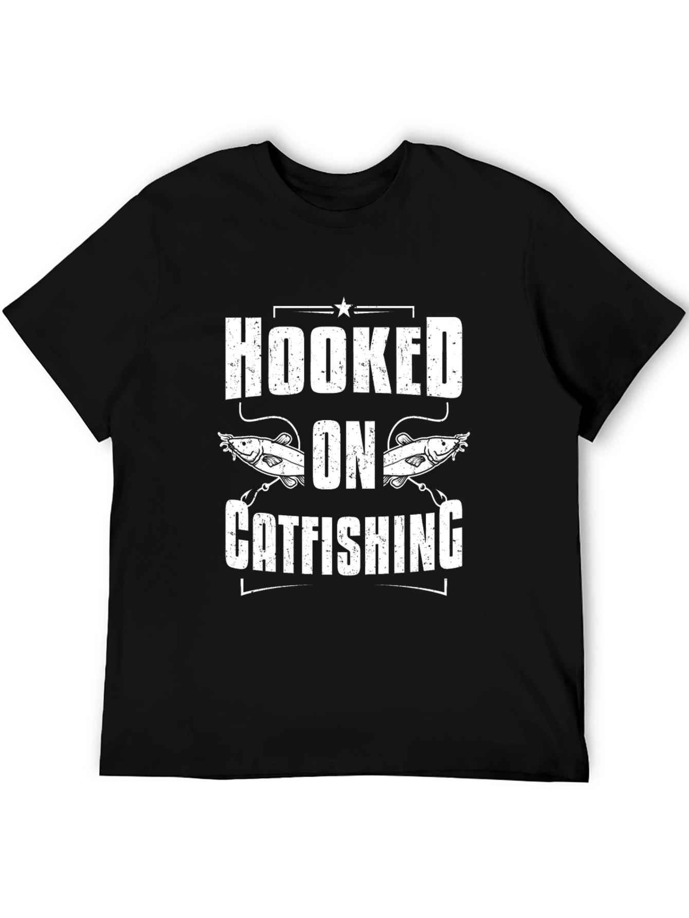 Hooked On Catfishing Graphic T-Shirt